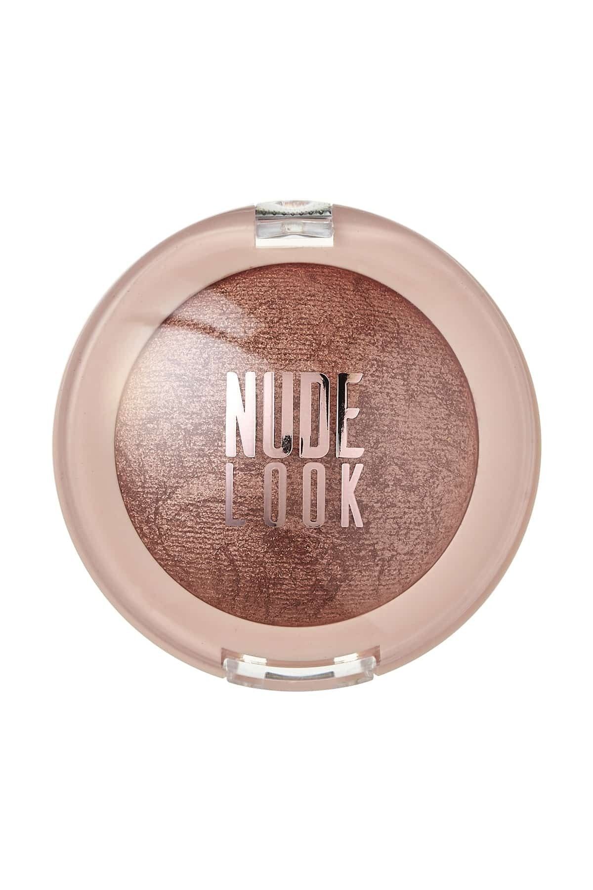 Nude Look Pearl Baked Eyeshadow No: 02 Rosy Bronze - Single Pearl Eyeshadow - 8691190967260 Golden Rose