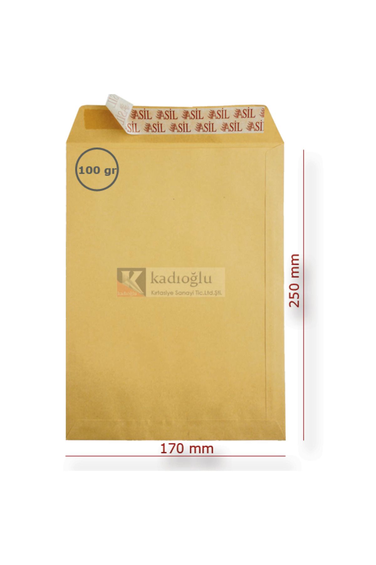 ASİL DOĞAN Asil Doğan Formula Plic Pentru Pungi Silicon 17x25 100 Gr (100 Buc) - One Size