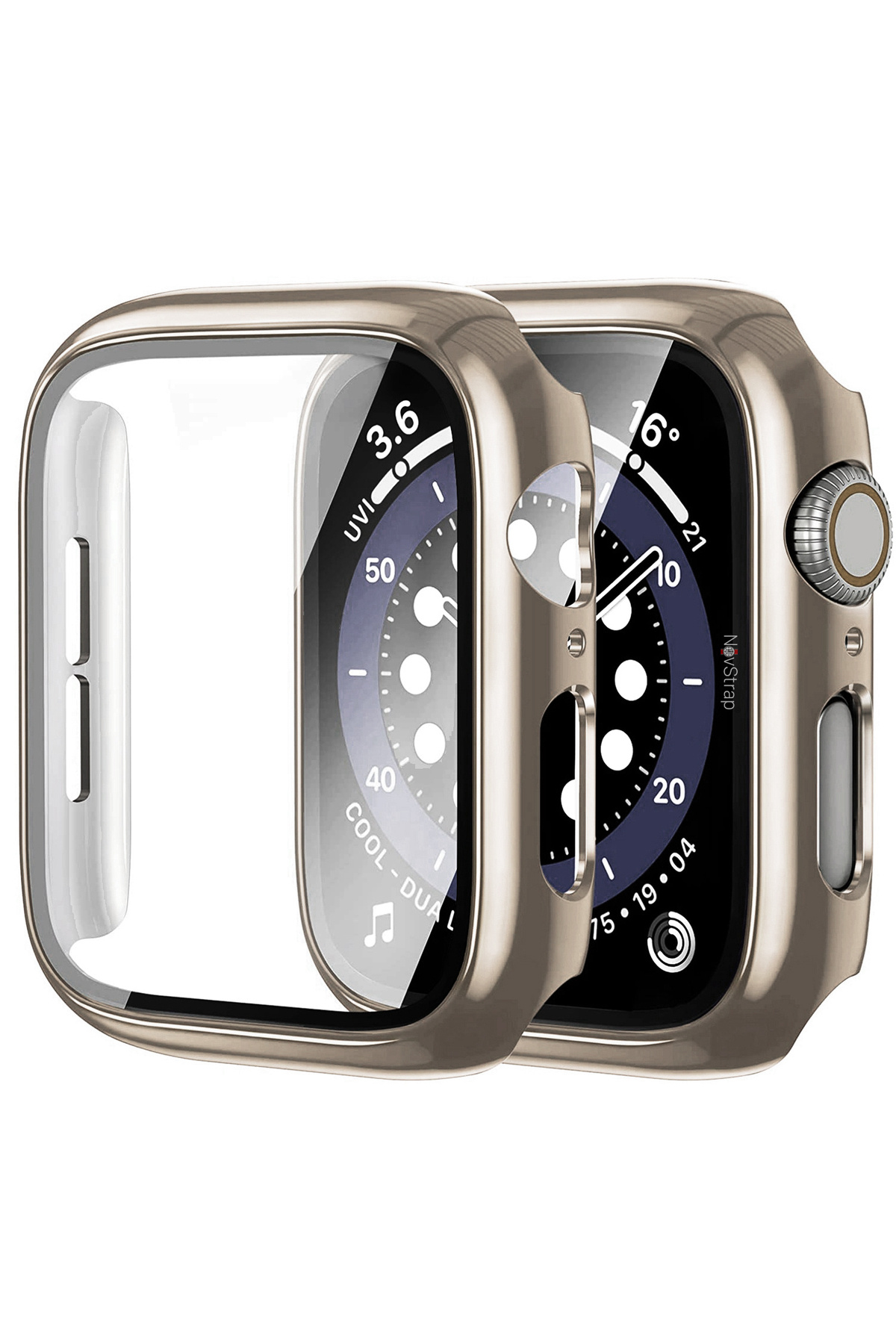 Screen Case Protector Cover Compatible with Apple Watch Series 7 8 9 45mm Apple Watch 9 45mm Case 360 Protection