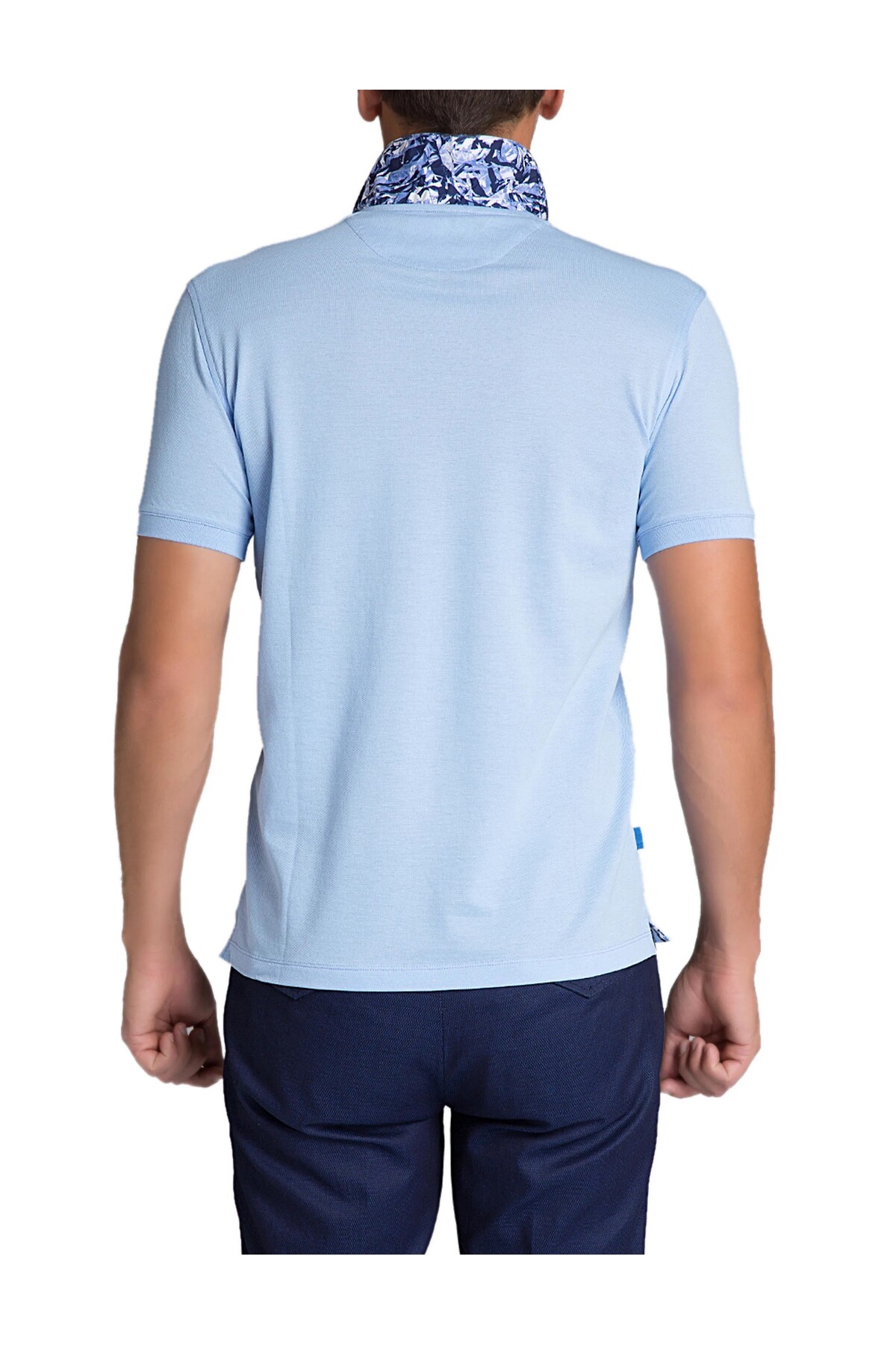 تیشرت یقه پلو مردانه راسته آستین کوتاه | پیر کاردین Pierre Cardin 50144386 - تصویر 2