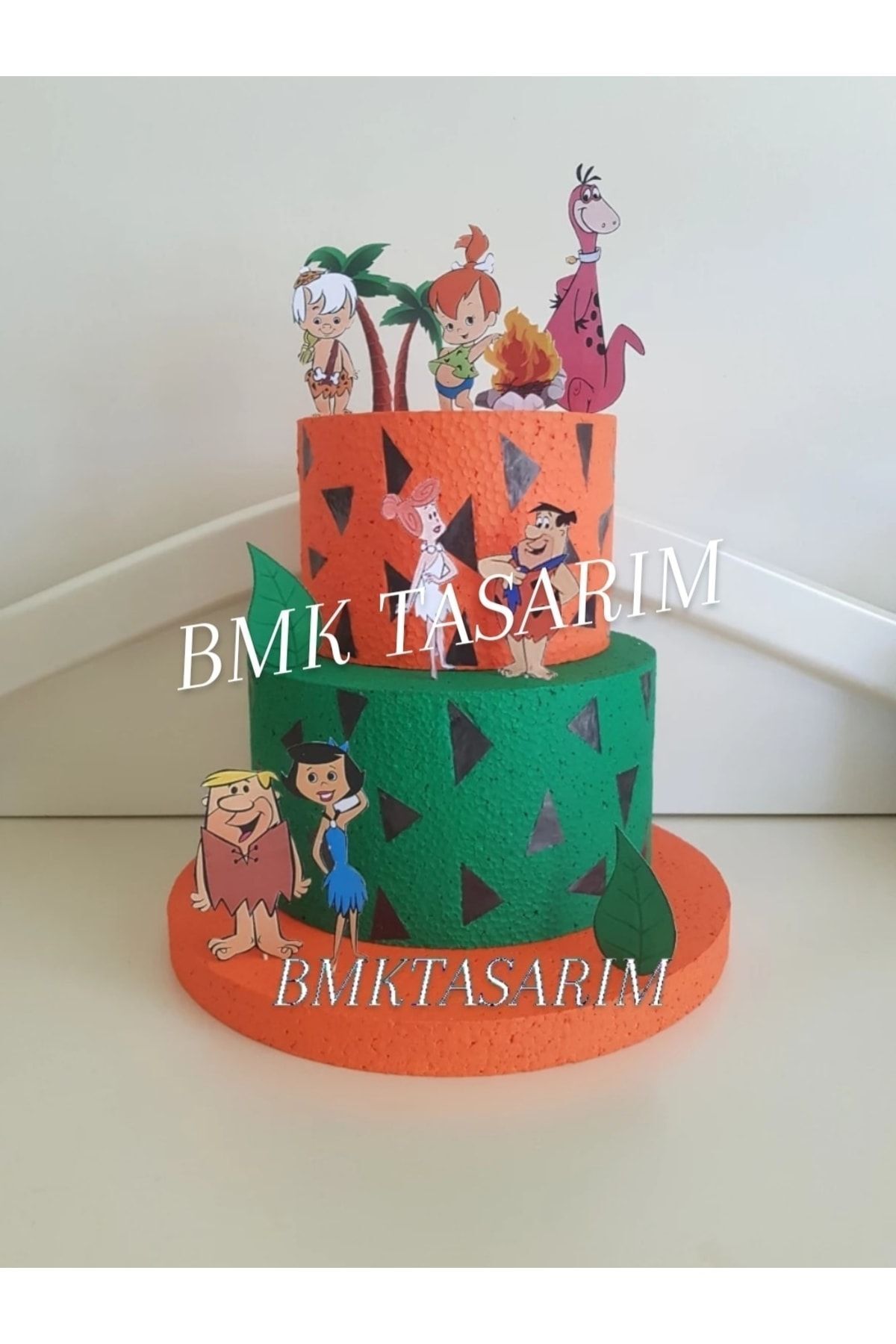 Taş Devri Maket Pasta - 1
