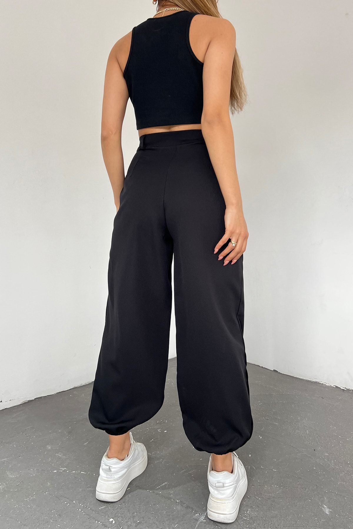 【SATIIIZ】Freak pintuck nylon balloon pants Bottoms – Lucinda's