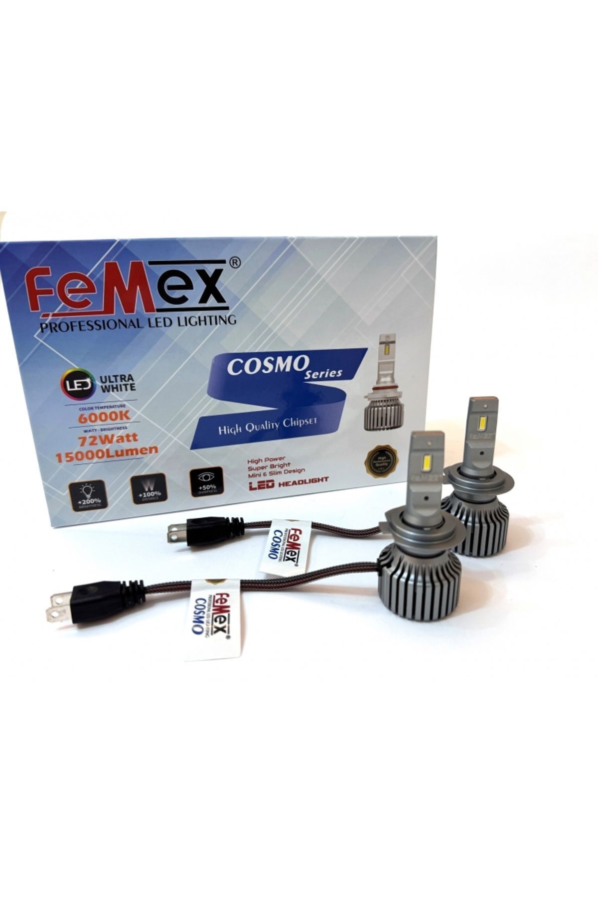 FEMEX Cosmo H7 CSP Seoul Chipset LED Xenon - Fiyatı, Yorumları