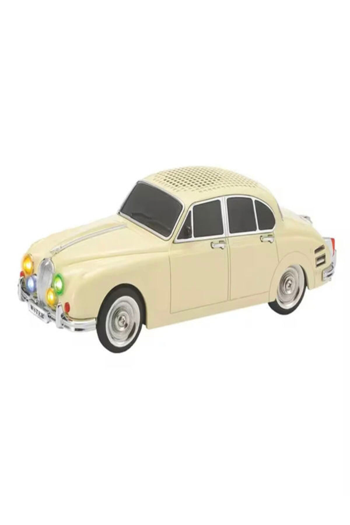 WS-596BT 1967 Model Jaguar Mark 2 10W Bluetooth Speaker Fm Radio USB Tf Aux Supported Speaker