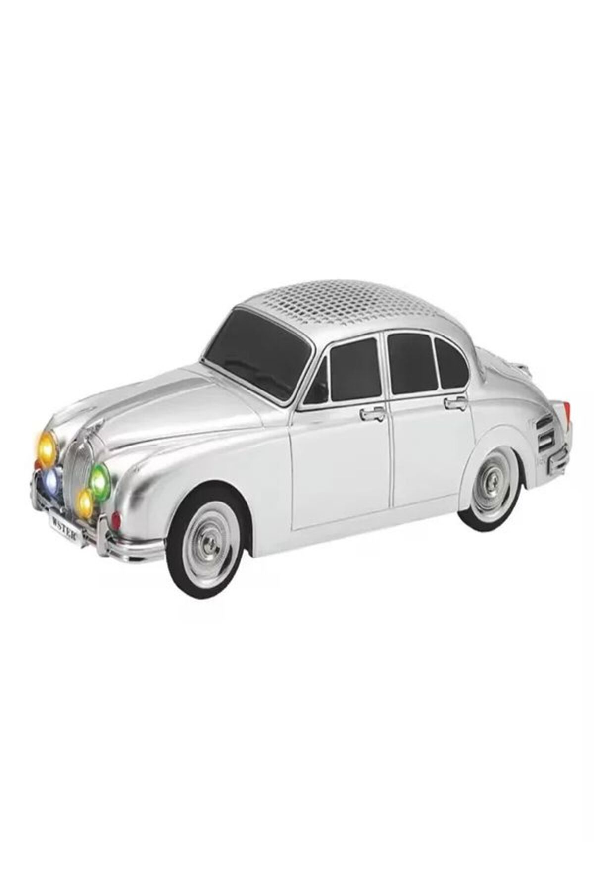 WS-596BT 1967 Model Jaguar Mark 2 10W Bluetooth Speaker Fm Radio USB Tf Aux Supported Speaker