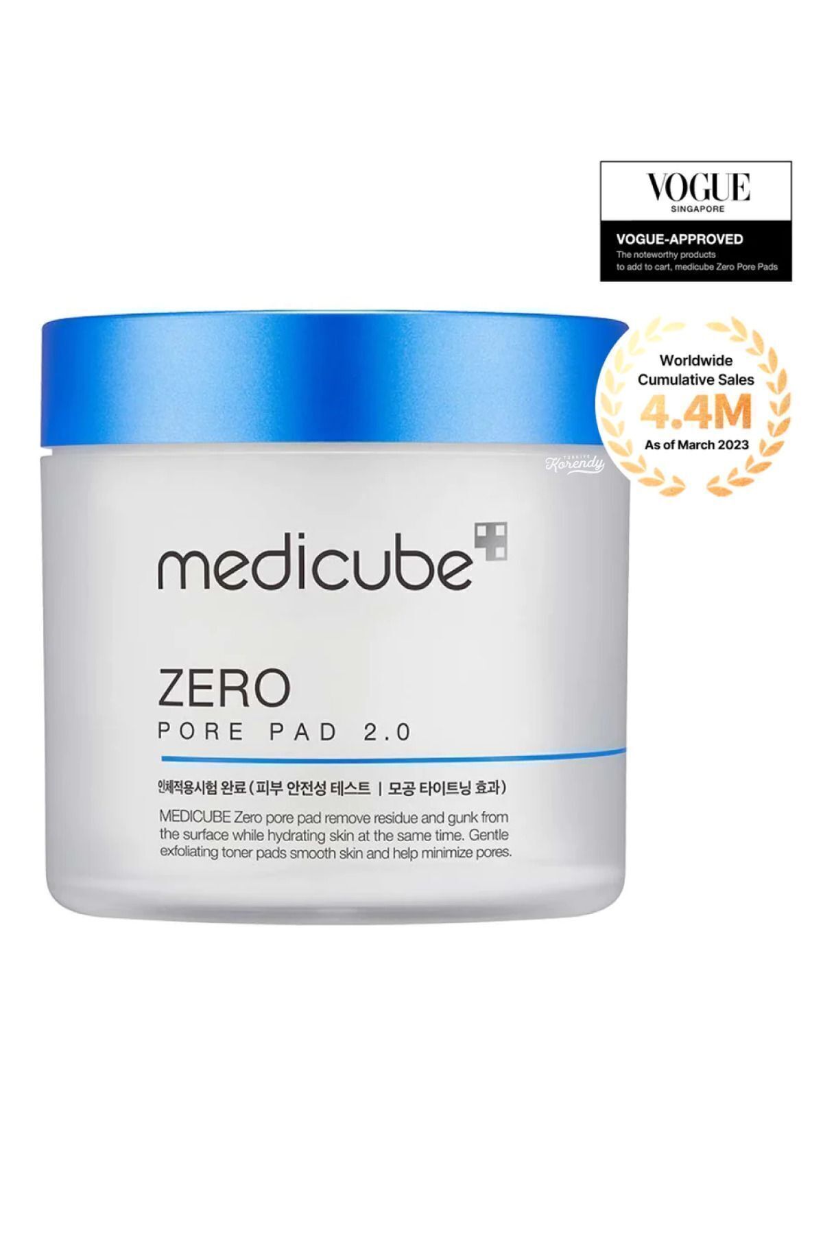 Medicube Zero Pore Pad 70li Siyah Ve Beyaz Nokta Karşıtı Gözenek Arındırıcı Asitli Ped 155gr