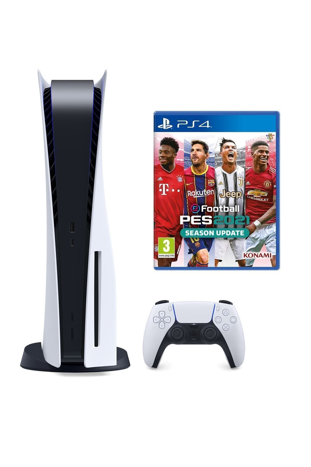 Sony Playstation 5 Oyun Konsolu 825 Gb Pes 21 Ps4 Oyun