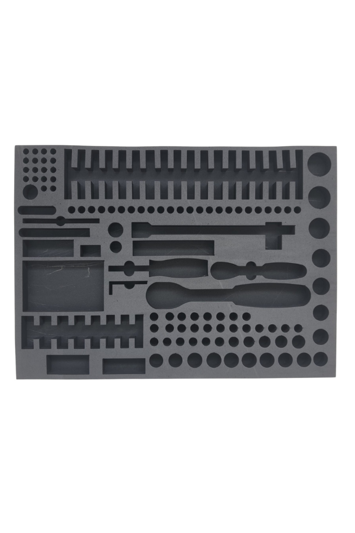 VIKTEC 1/2" ve 1/4" Lokma Takımı Uyumlu EVA Sünger Organizer