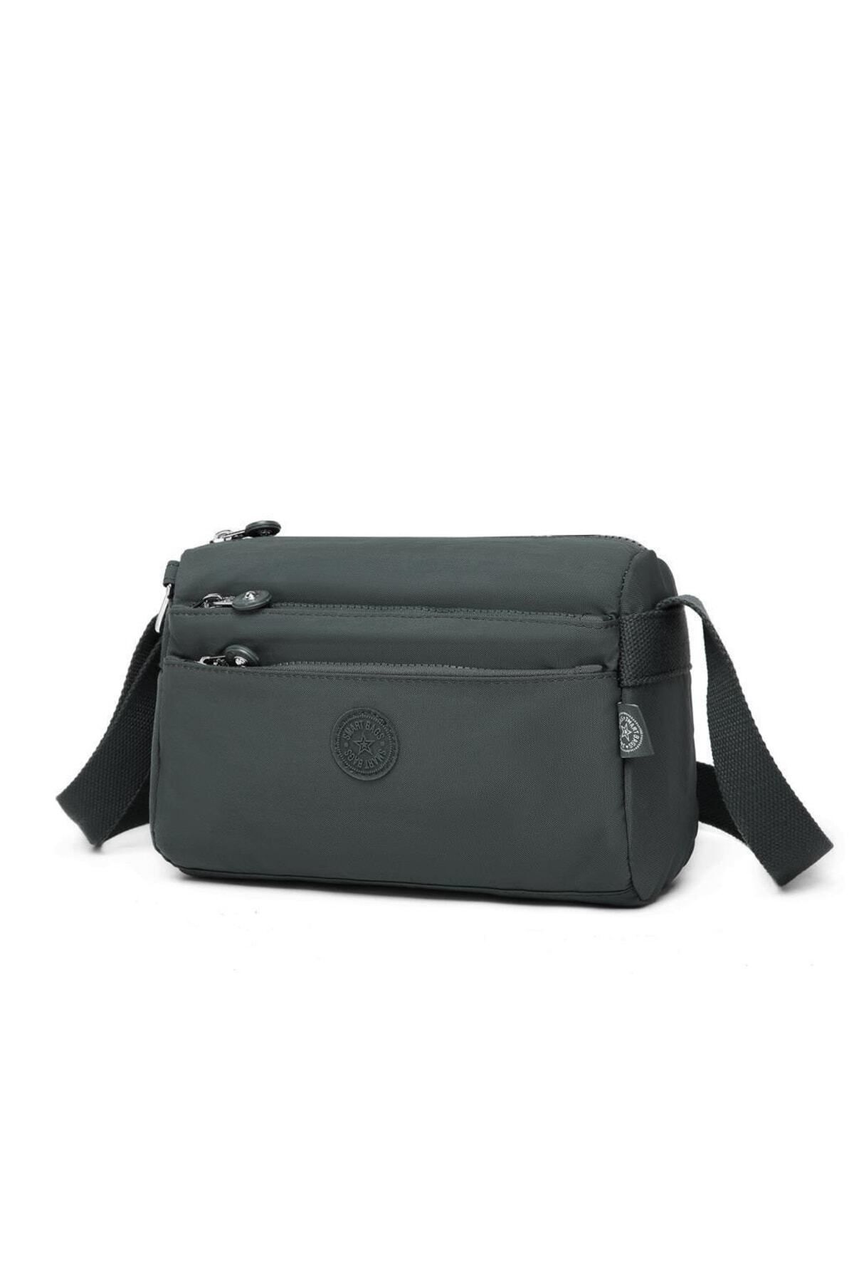 Smart Bags Krinkıl Küçük Boy Postacı Kadın Çantası - Haki