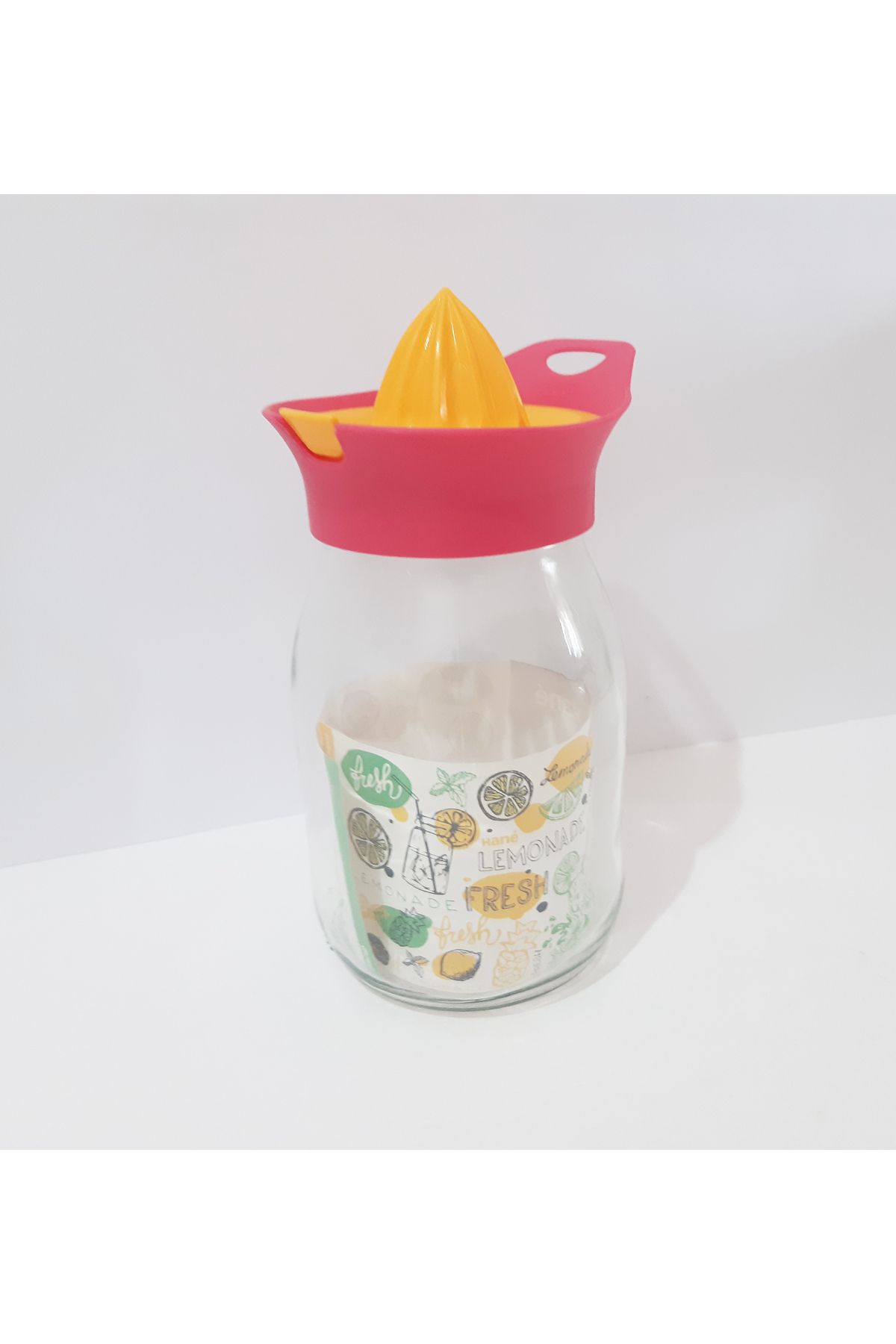 renkli çiçekler-1000 ml Citrus Juicer - Glass Lemon Bowl and Lemon Orange Grapefruit 2