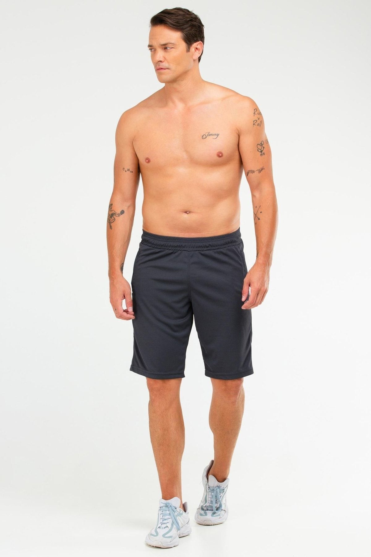 speedlife-Smoked Regular Knitted Pattern Micro Men's Shorts Xe0213 6
