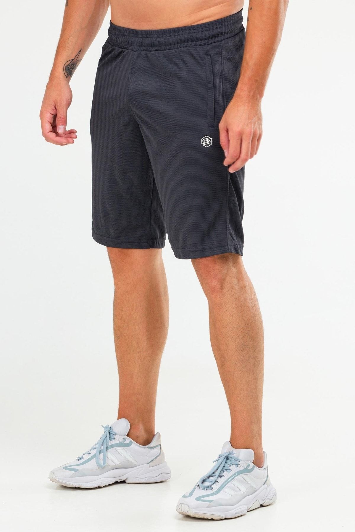 speedlife-Smoked Regular Knitted Pattern Micro Men's Shorts Xe0213 2