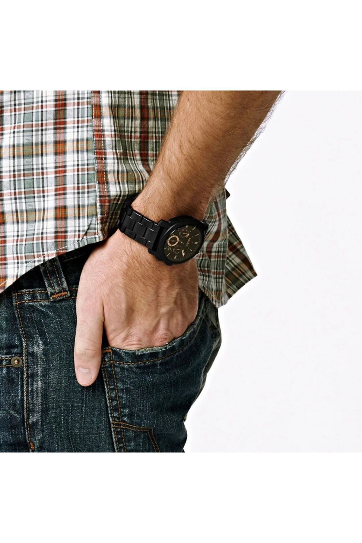Fossil-Ffs4682 Model Men's Fossil Wristwatch 4