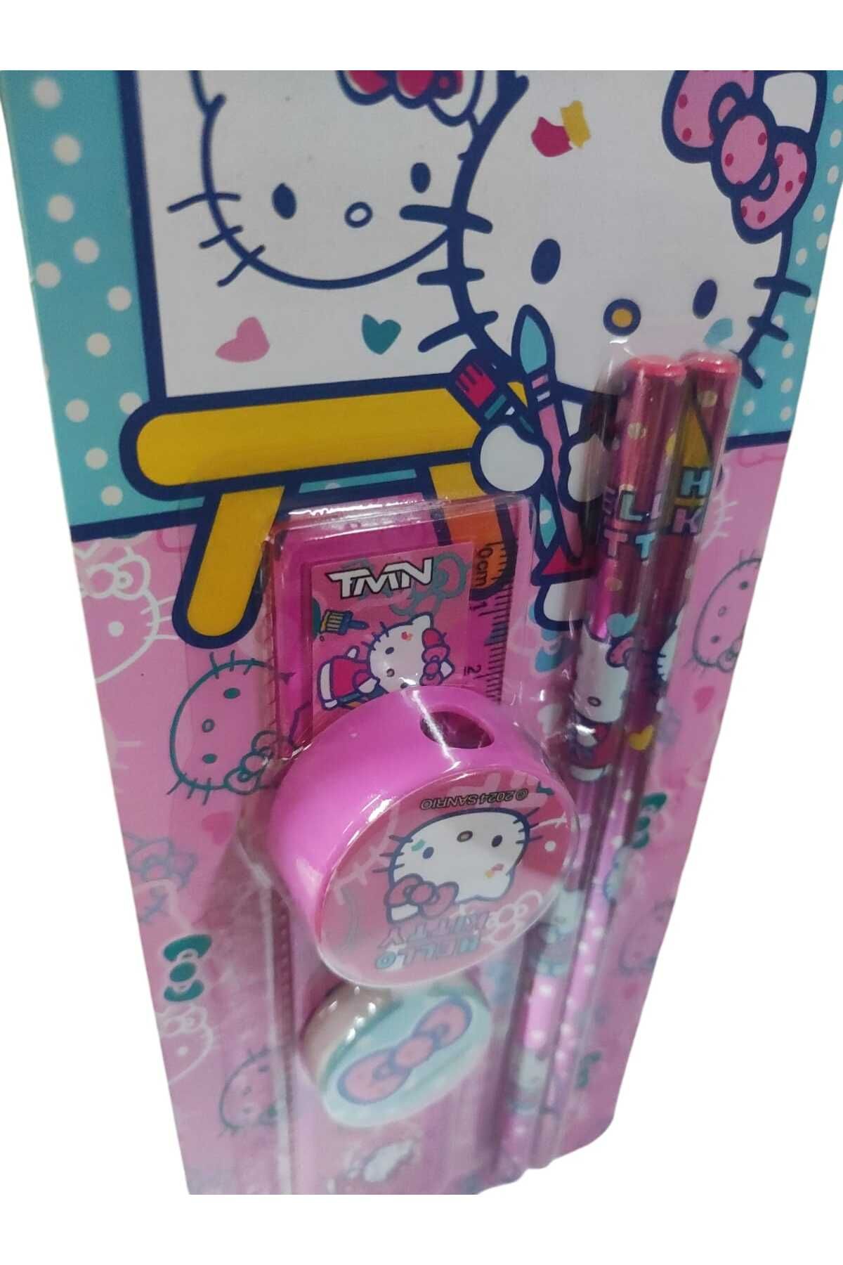 Hello Kitty-مجموعة قرطاسية مكونة من 5 قطع 2
