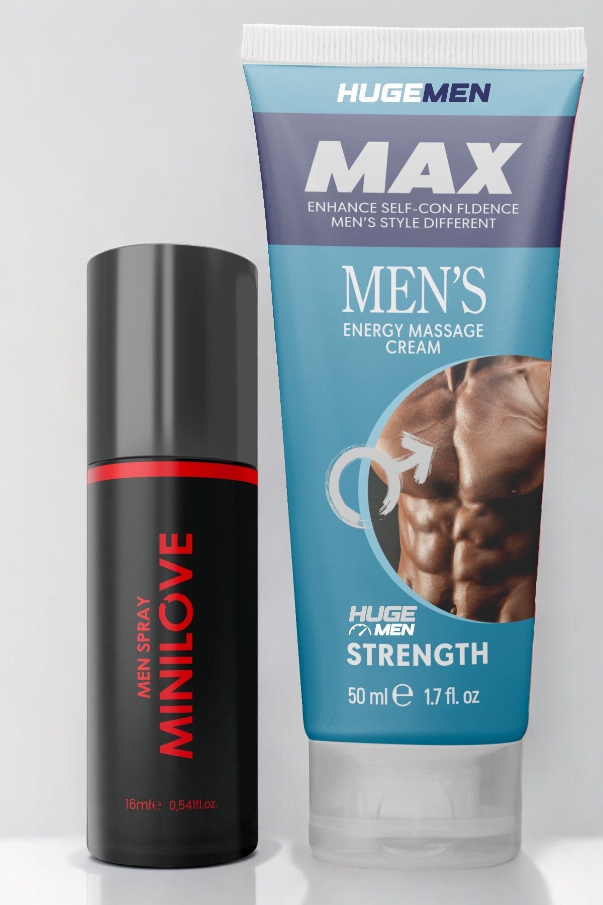 HUGE MEN Penis Kremi Ve Geciktiricili Etkili 16 Ml Sprey