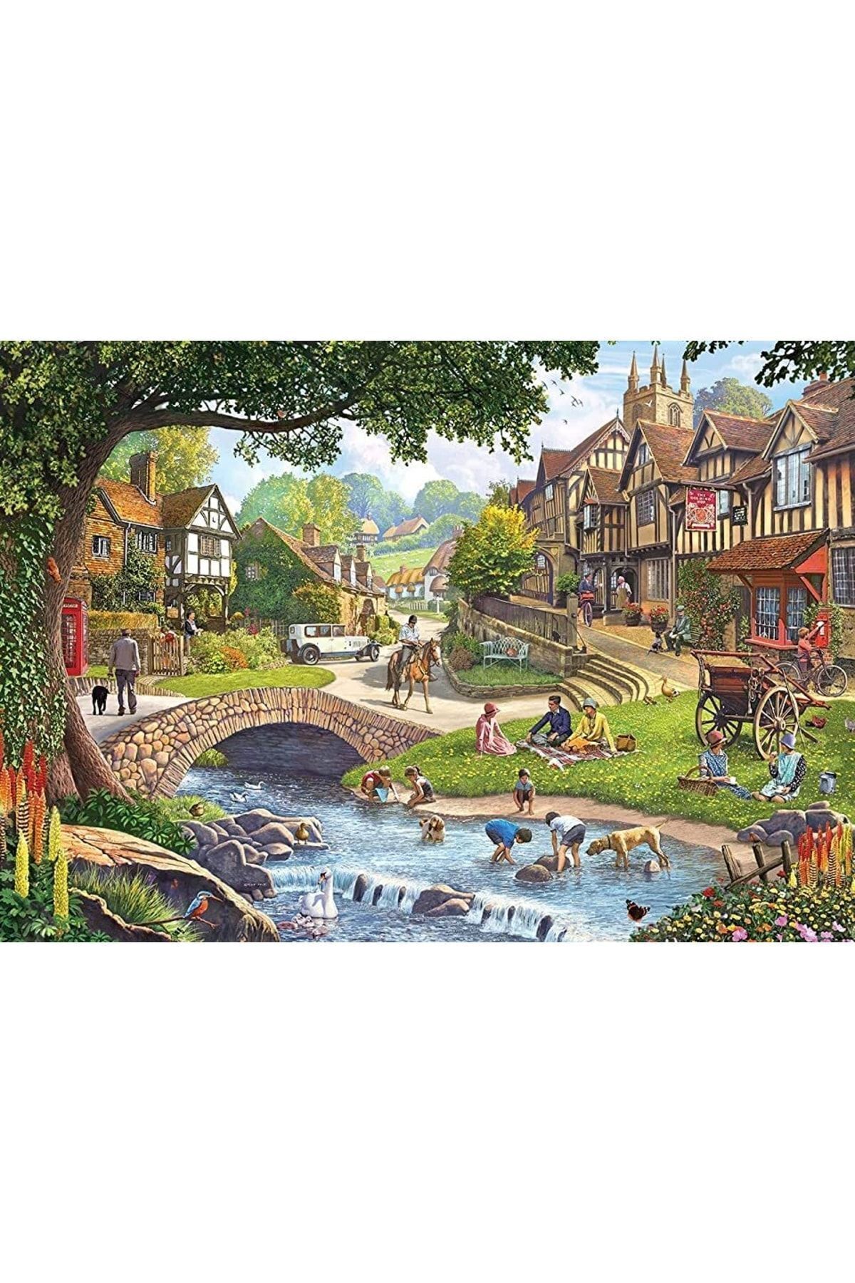 Genel Markalar 1000 Parça Summer Village Stream Puzzle - Fiyatı