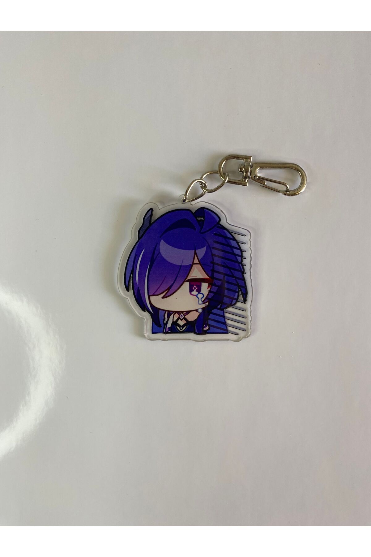 Honkai Star Rail Game Acheron Keychain / Bag Ornament