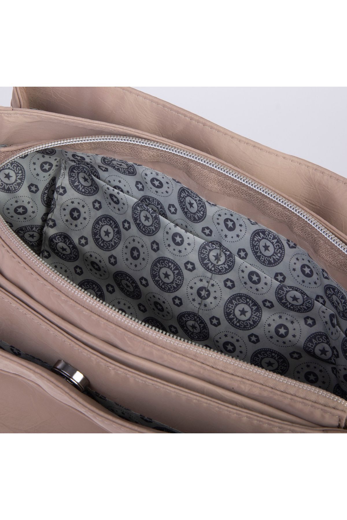 NAS BAG Su Geçirmez Kumaş Kadın Omuz Çantası Ultra Hafif (En:32xBoy:24)
