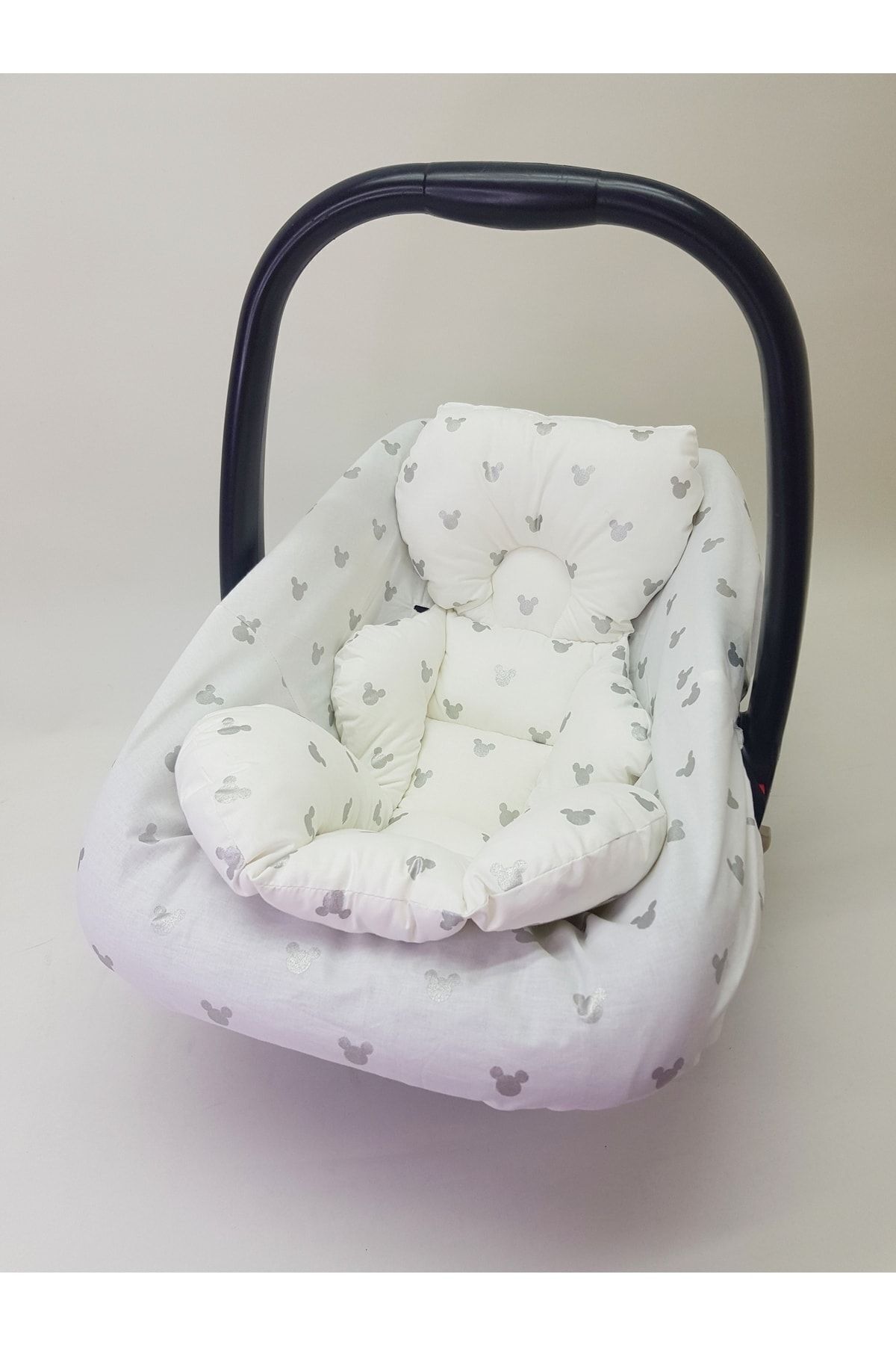 agibaby 3lü Puset Seti ( Puset Örtüsü, Puset Minderi, Puset Carsafı) %100 Organik fotoğrafı 2 (önizleme)