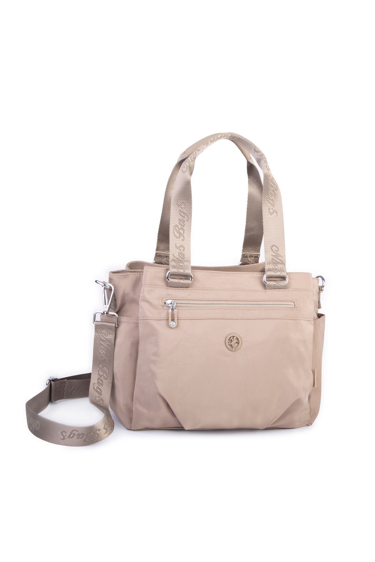 NAS BAG Su Geçirmez Kumaş Kadın Omuz Çantası Ultra Hafif (En:32xBoy:24)