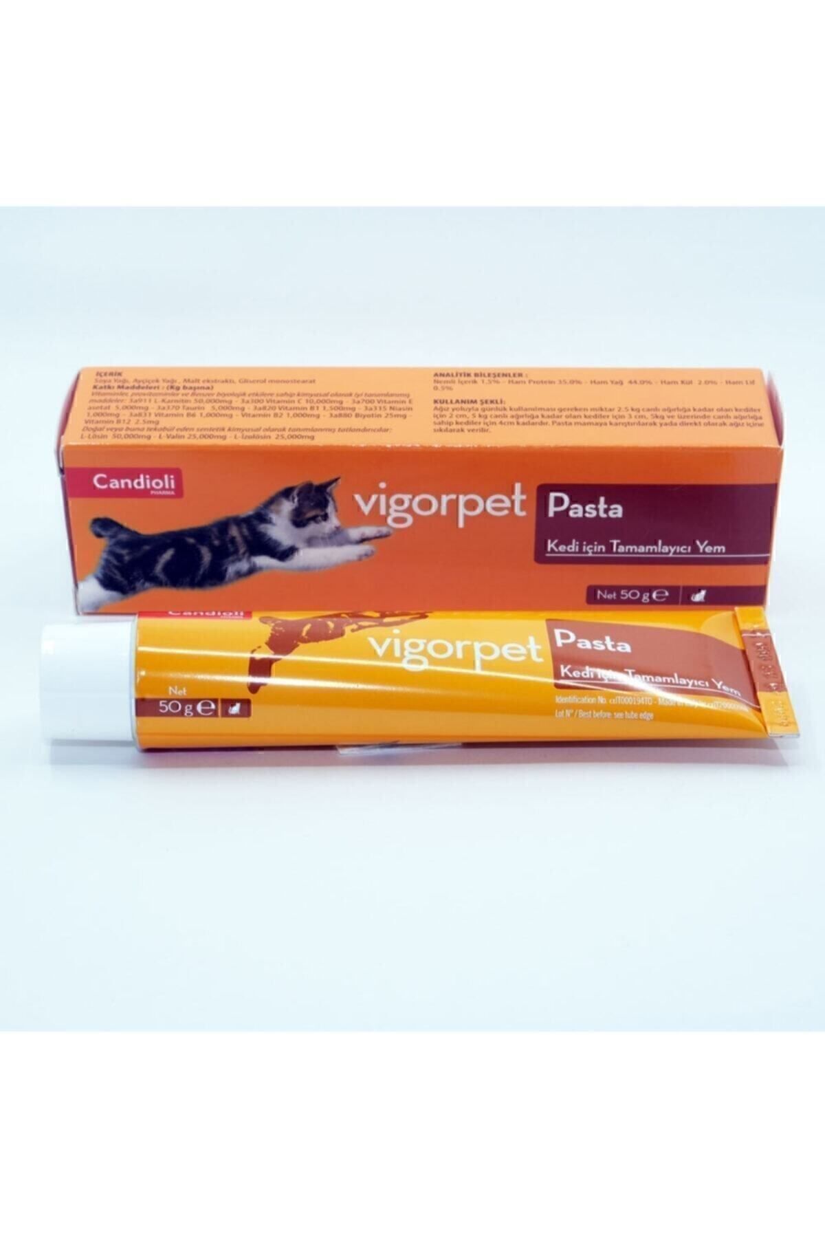candioli Candıolı Vigorpet Pasta Kediler Için Tamamlayıcı Yem - 50 G