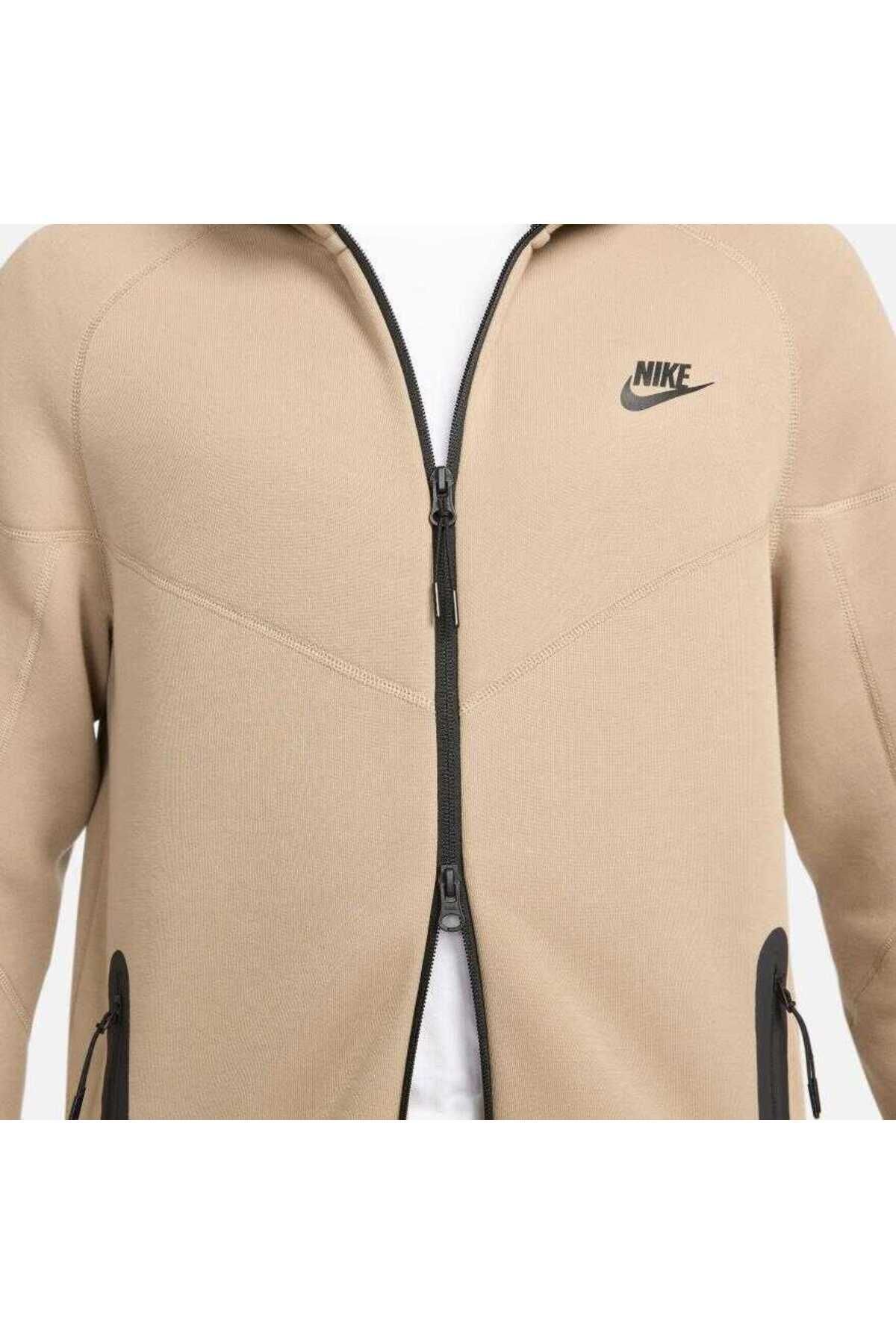 Nike Sportswear Tech Fleece Windrunner Tam Boy Fermuarl Erkek Kapu onlu Sweatshirt FB7921 247 Fiyat Yorumlar Trendyol