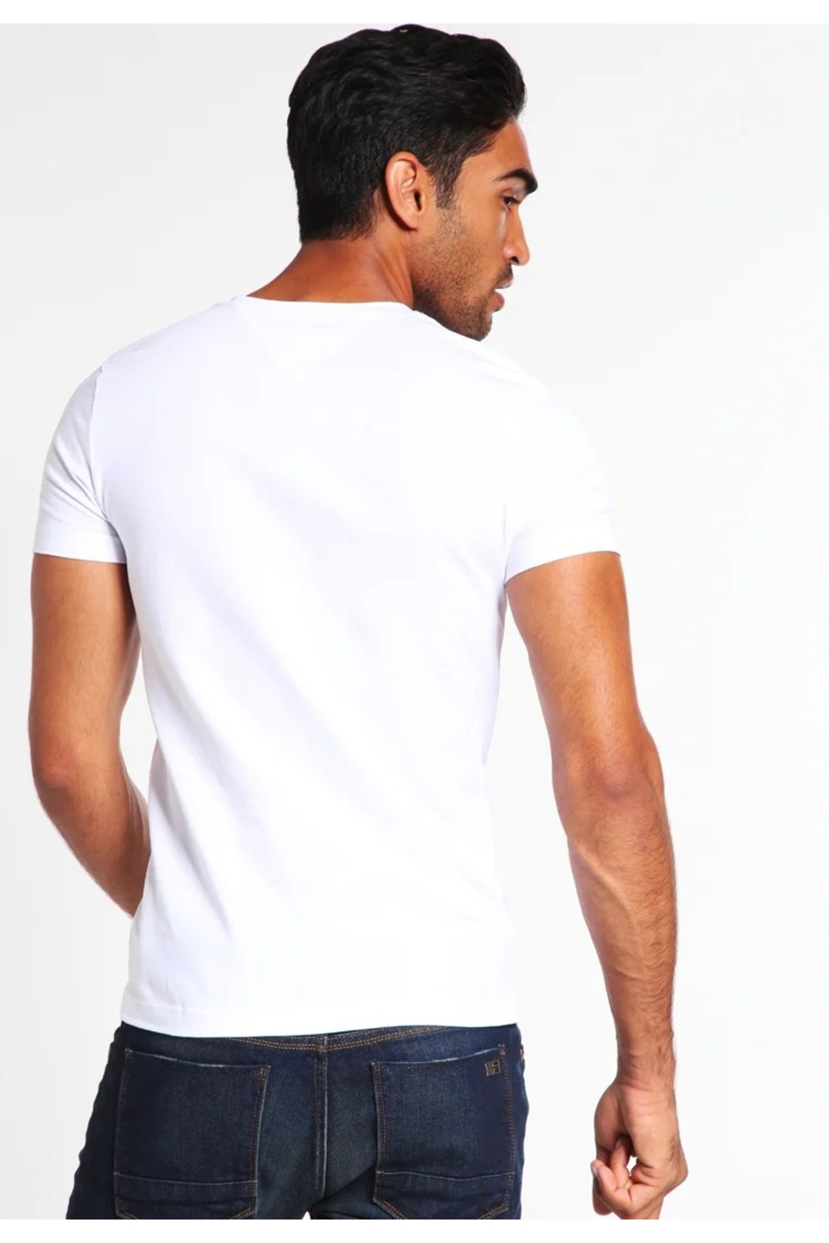 تیشرت مردانه طلایی تامی هیلفیگر | mw27540prs اورجینال - تصویر 2