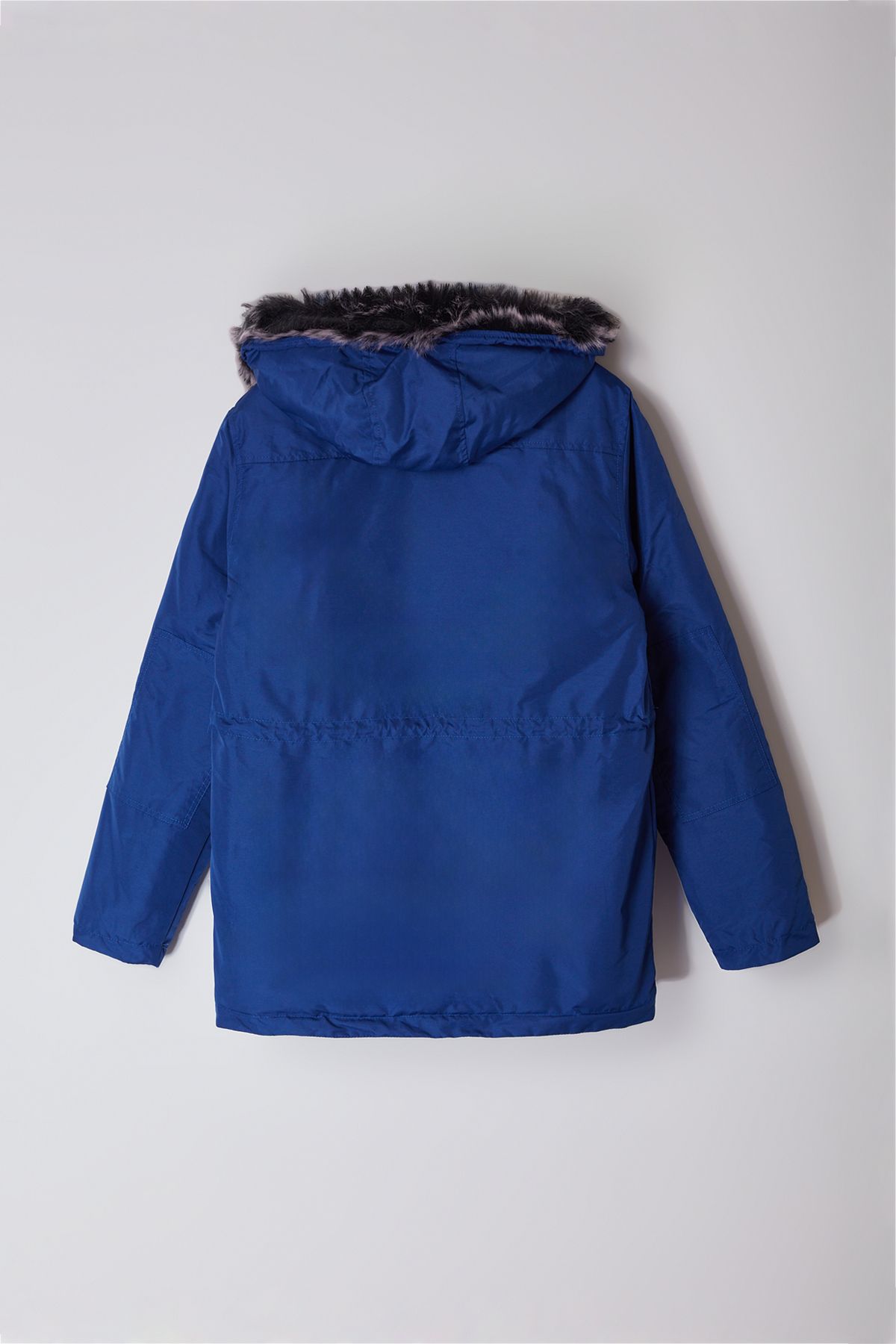 Trendyol Collection-Saks Regular Fit Χειμερινό παλτό αντιανεμικό Parka TMNAW25MO00023 7