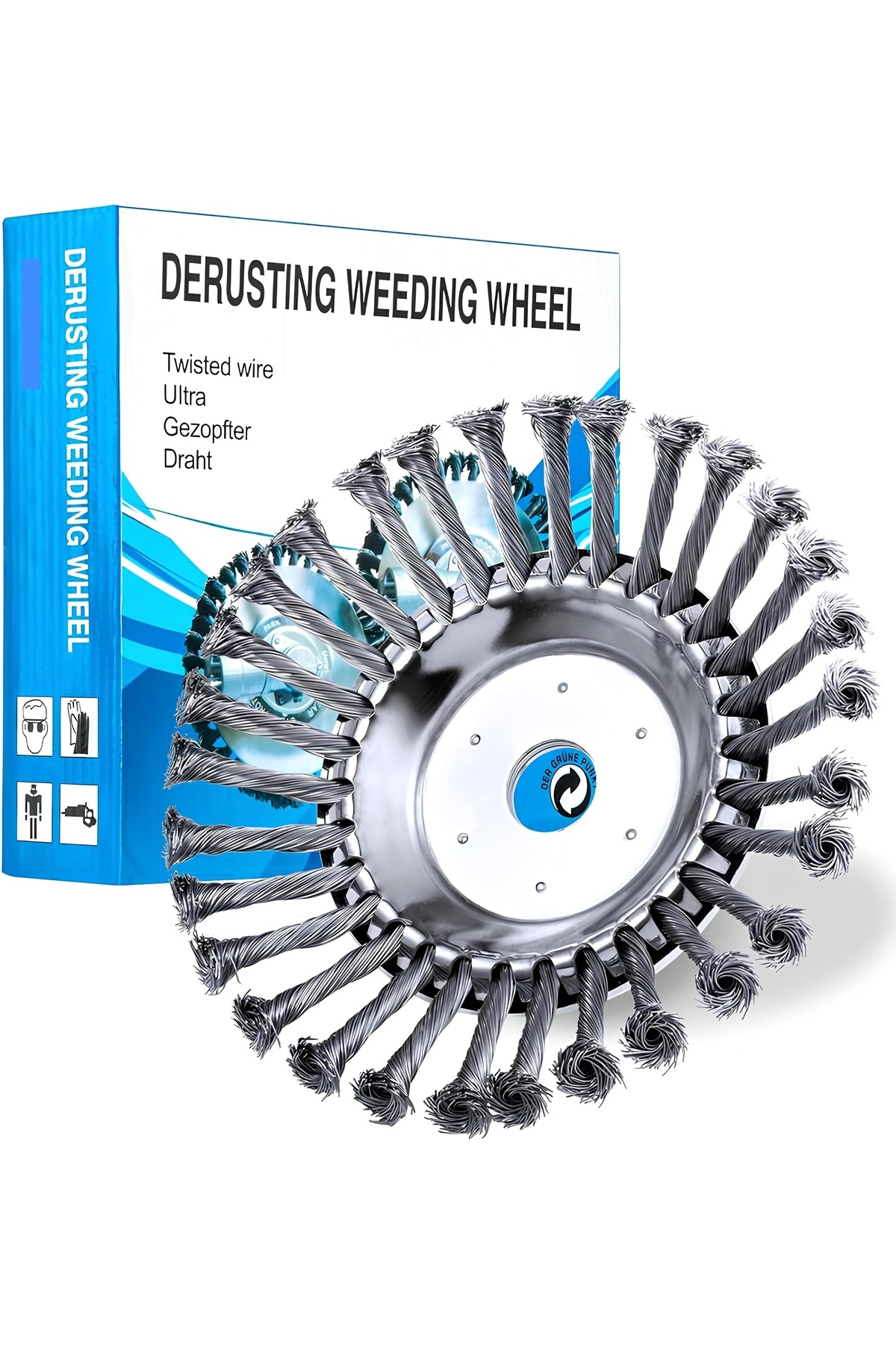 ABLACKS Tırpan Telli Fırçası 6"