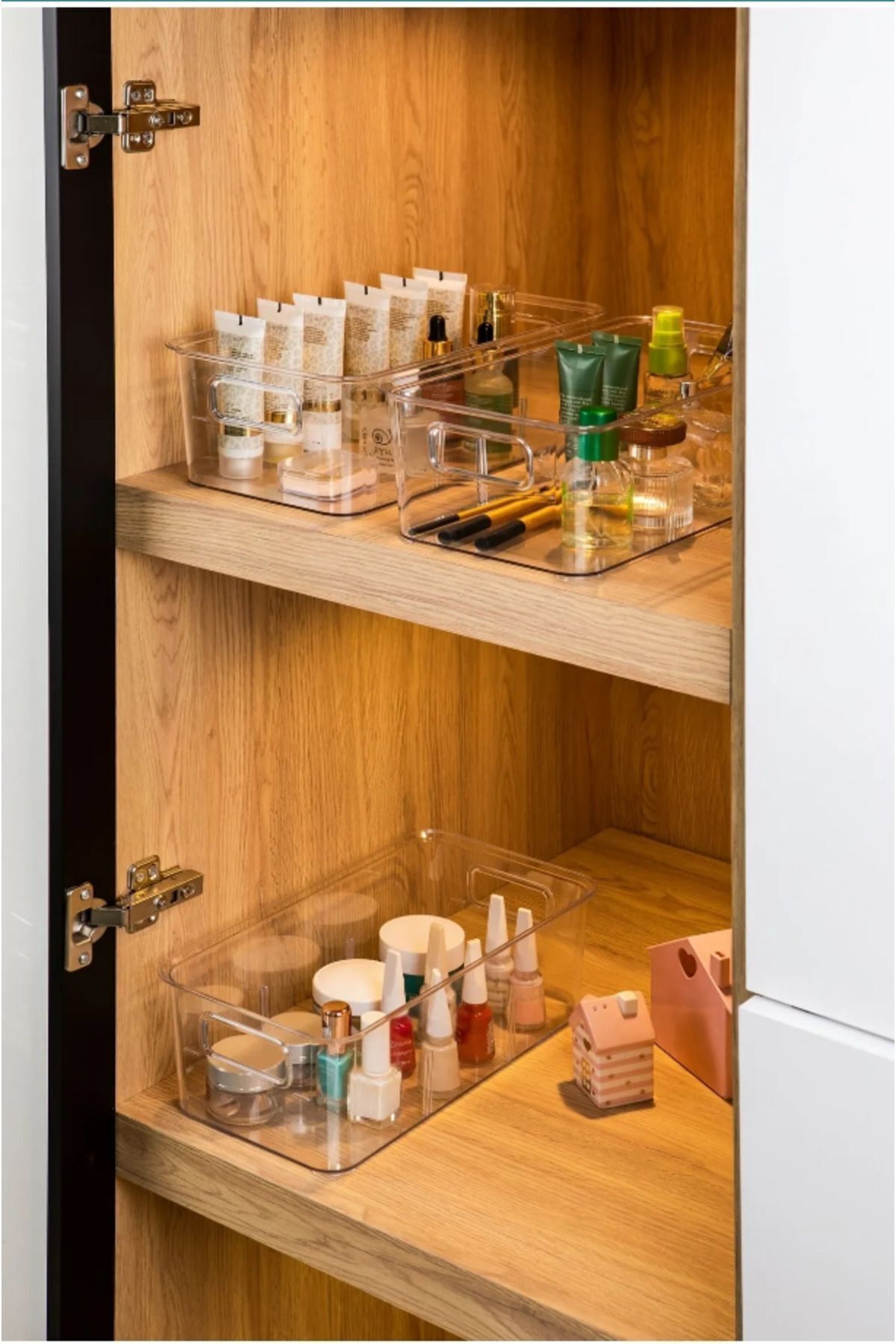 Hilamingo Home Organizator Frigider, Organizator Machiaj, Prosop De Baie, Organizator Detergent - One Size