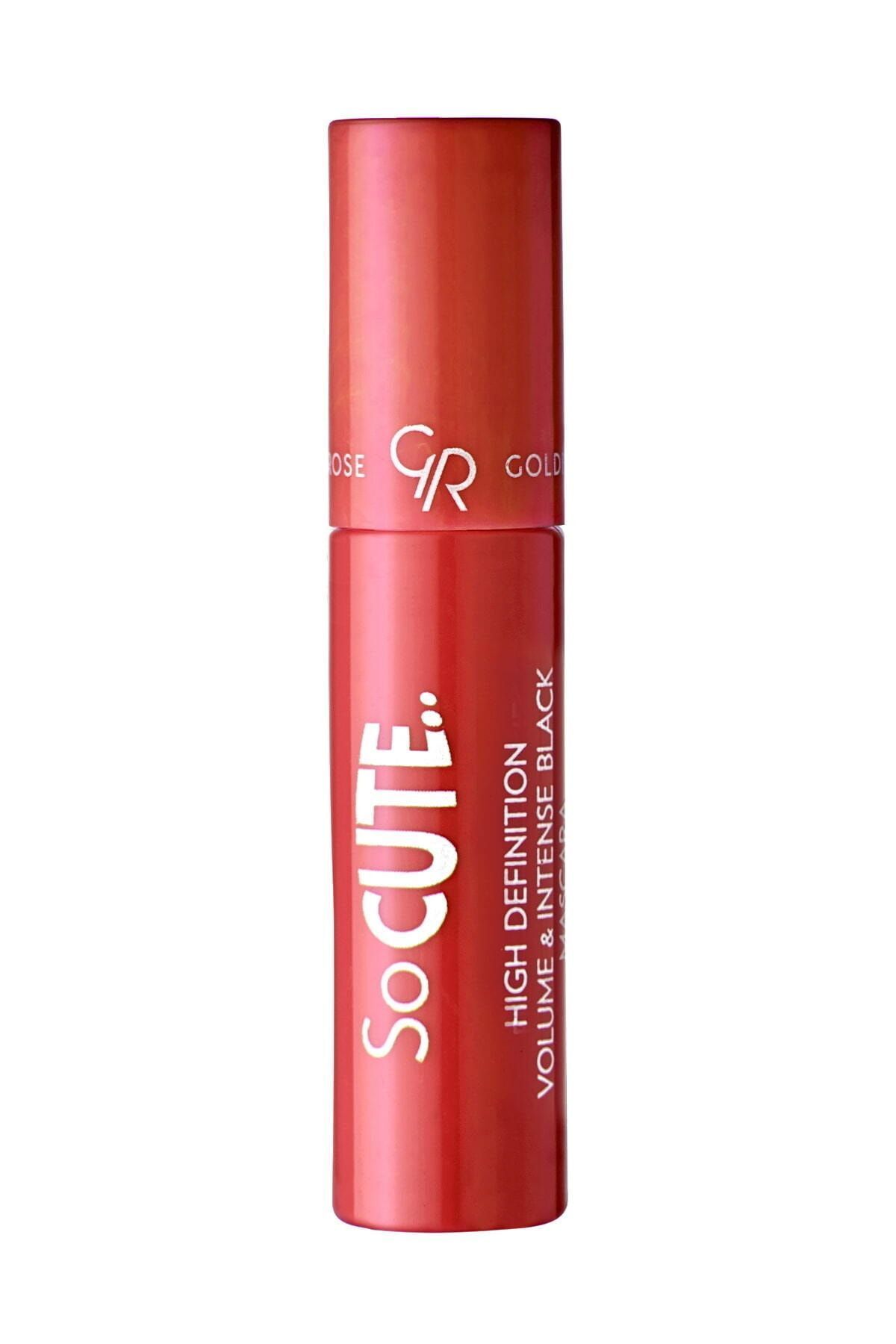 ریمل حجم دهنده So Cute High Definition - Intense Black - Mini Mascara - 8691190965877 Golden Rose