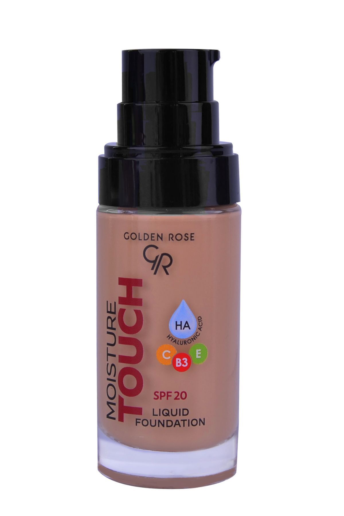فونداسیون مایع Moisture Touch Spf20 No: 112 Foundation with Moisturizing - 8691190533779 Golden Rose
