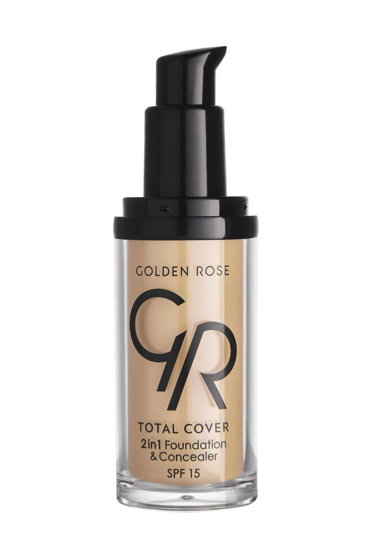 فونداسیون و کانسیلر Total Cover 2in1 No: 05 Cool Sand - Foundation & Concealer - 8691190963651 Golden Rose