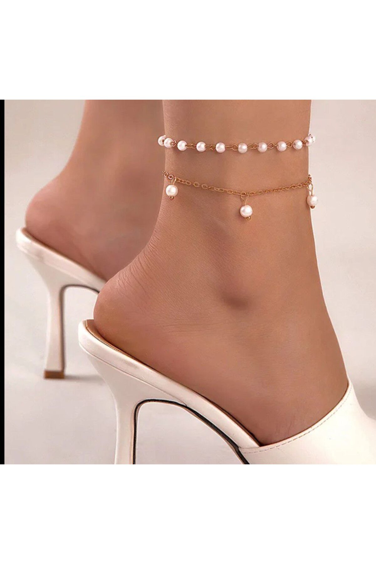 Women's Pearl Foot Anklet