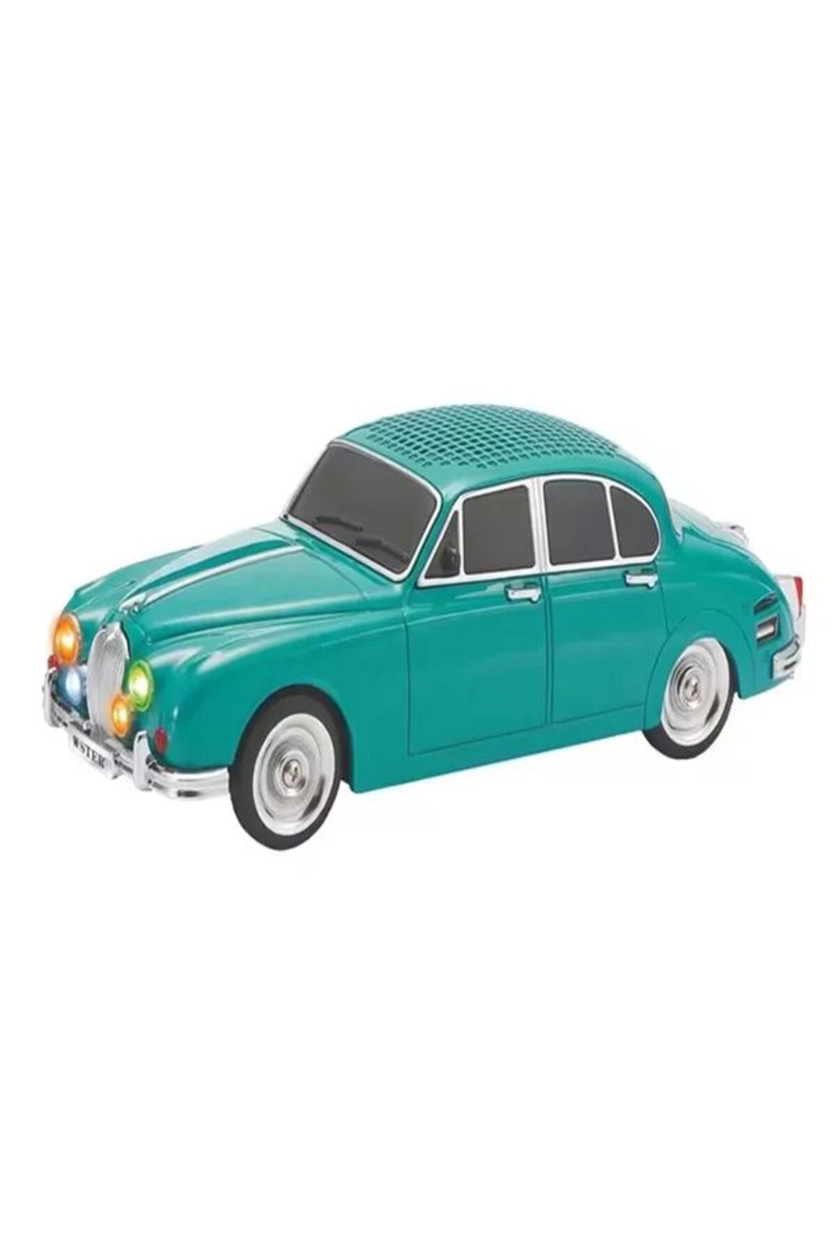 WS-596BT 1967 Model Jaguar Mark 2 10W Bluetooth Speaker Fm Radio USB Tf Aux Supported Speaker