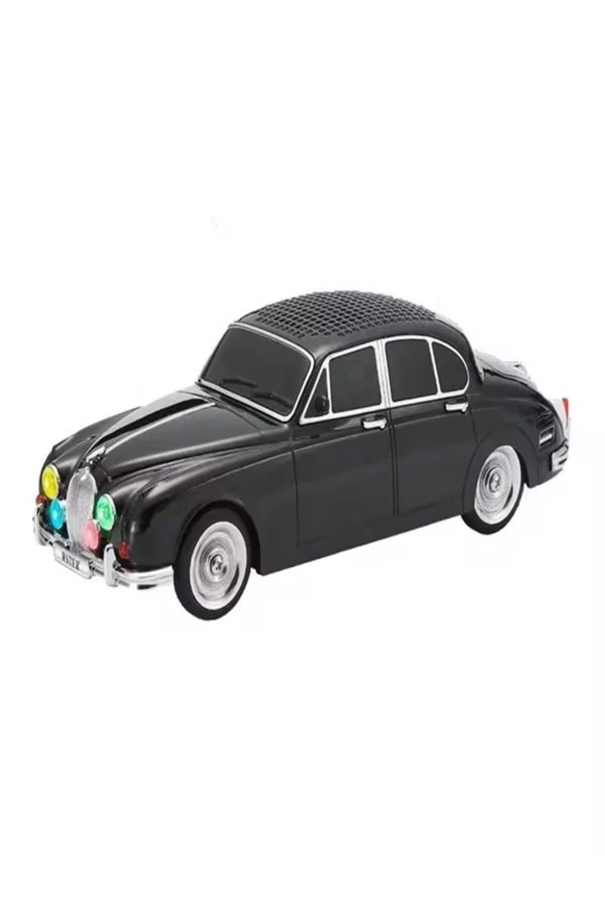 WS-596BT 1967 Model Jaguar Mark 2 10W Bluetooth Speaker Fm Radio USB Tf Aux Supported Speaker