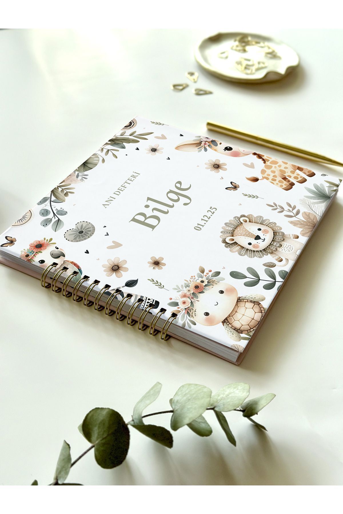 Norm Design Bebek - Çocuk Anı Defteri, Günlüğü, Doğum Günlüğü, Hamile Ajandası fotoğrafı 2 (önizleme)