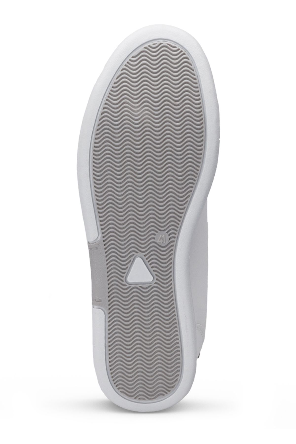 Slazenger-Albert I Men's Sneakers - White/Silver Shoes 7