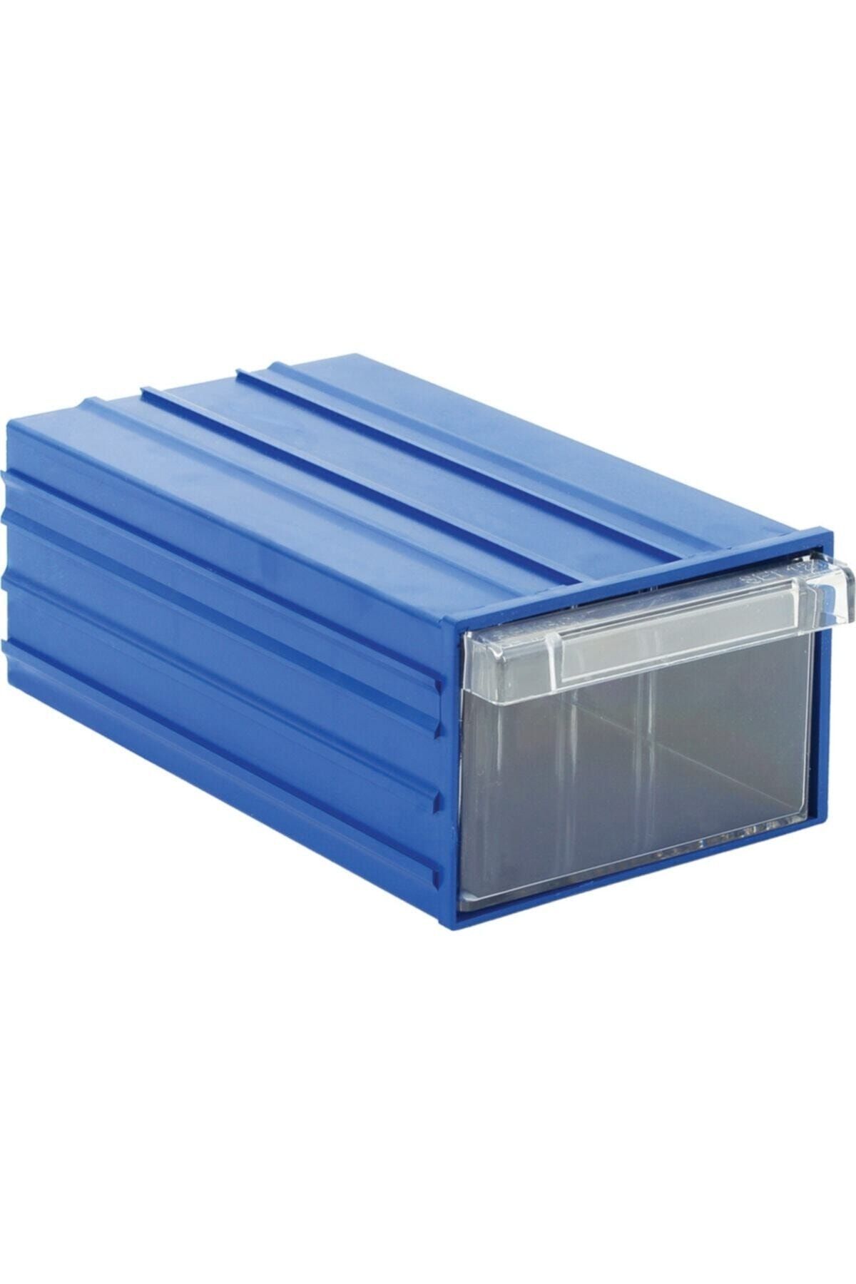 Sembol Plastik Mavi Çekmeceli Kutu 120