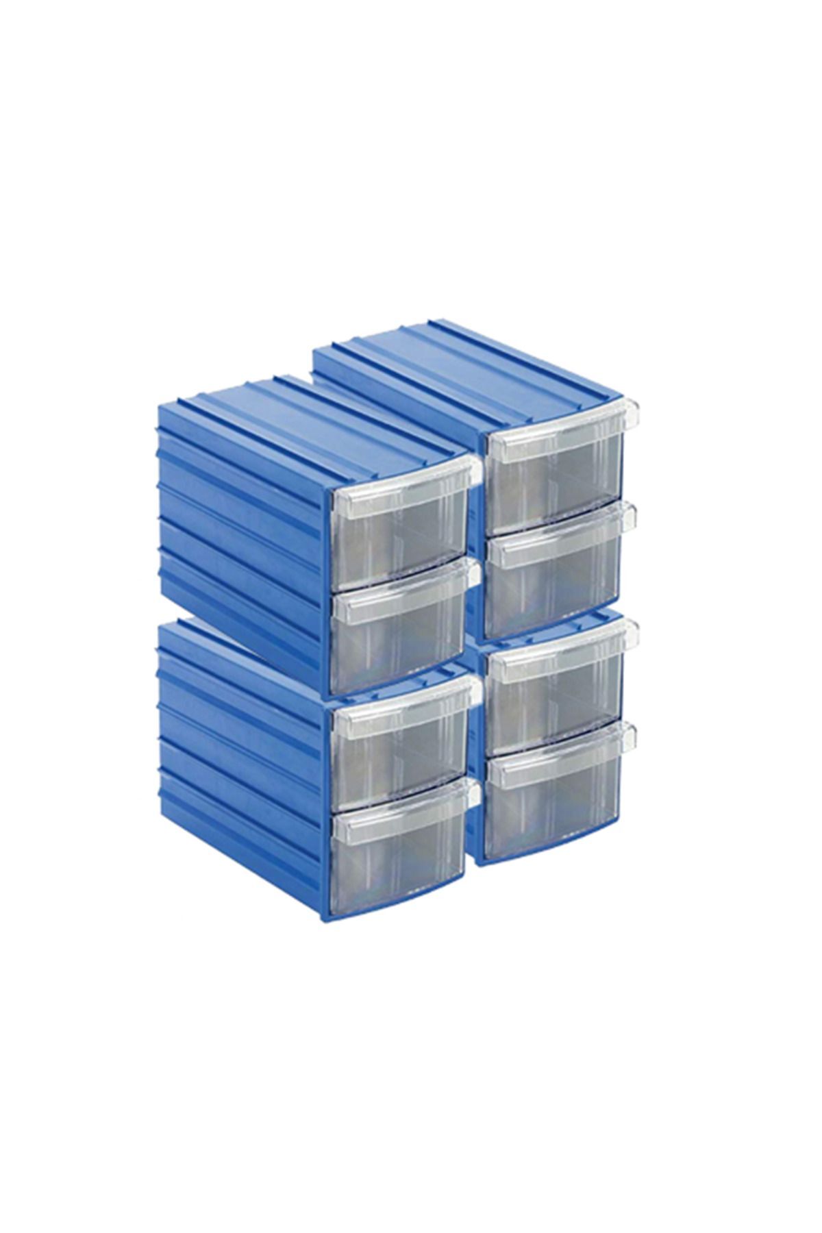 Sembol Plastik Y92 Plastik Çekmeceli Kutu 8 Çekmeceli