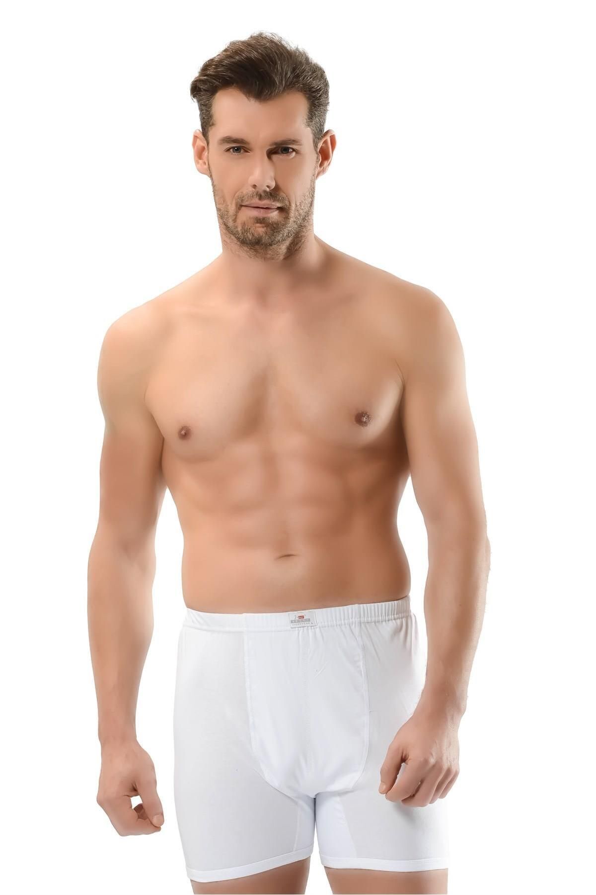 Jiber-Men's Boxers - 6 Pieces, Cotton, Legs, 102 / 108 Model 2