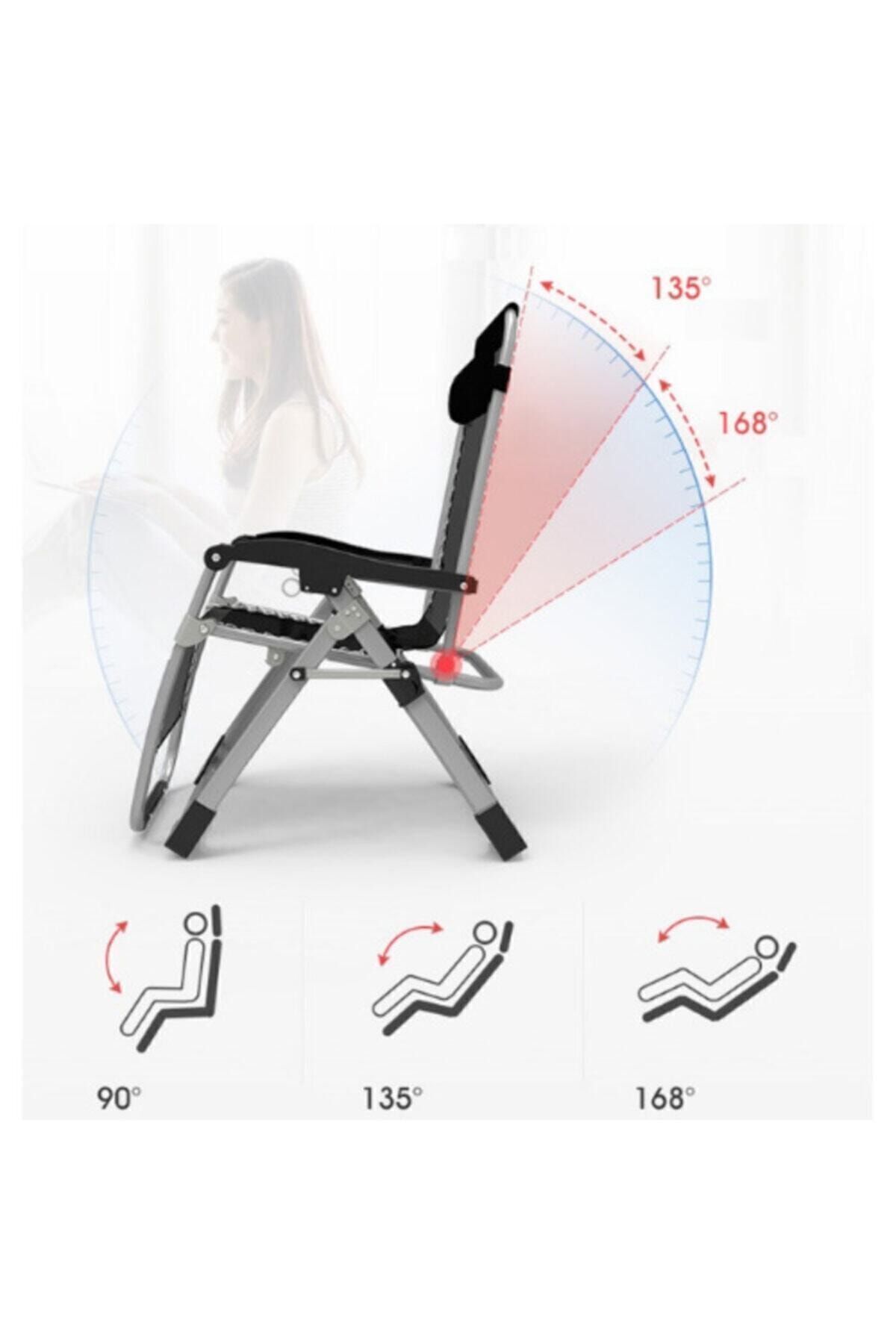 Opp Gravity Sandalye Siyah