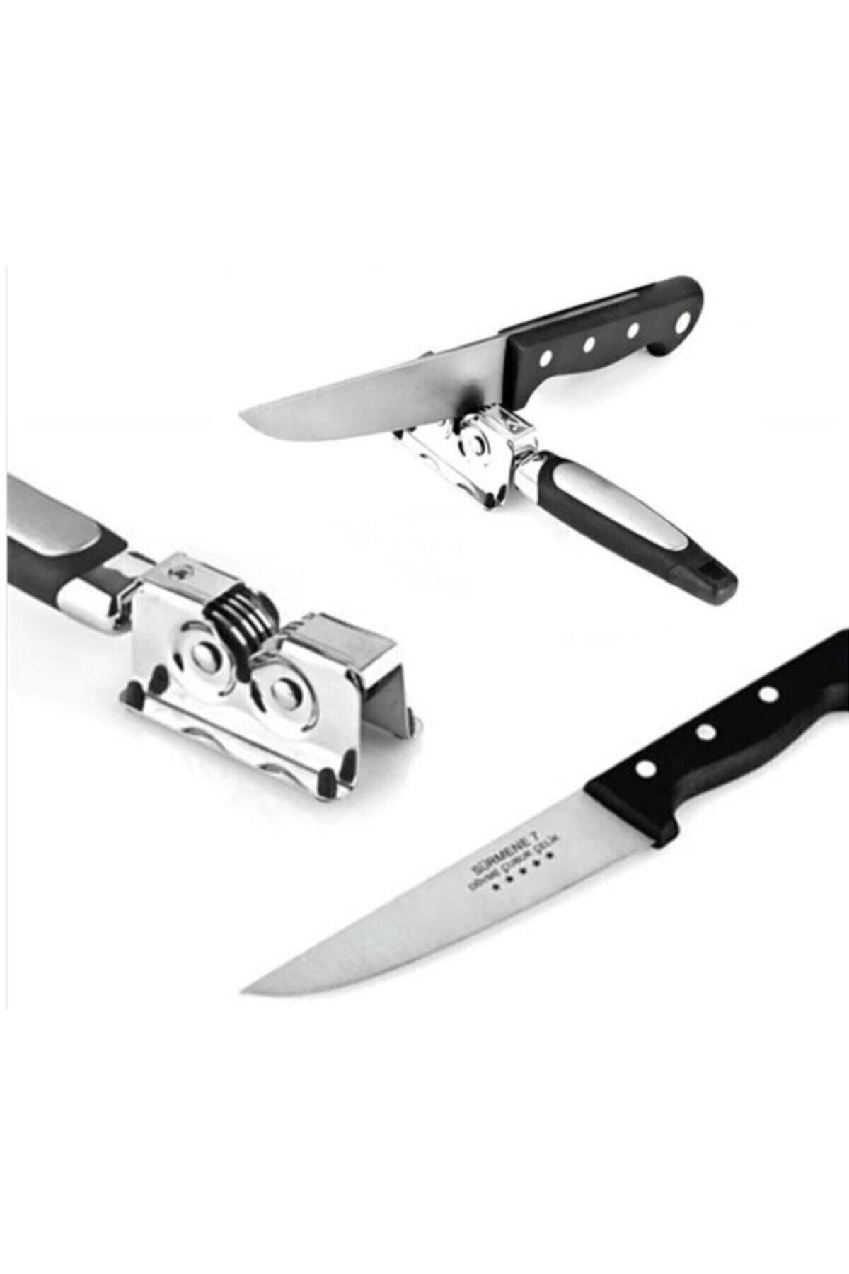 Akgün Paslanmaz Çelik Kolay Bıçak Bileme Masatı