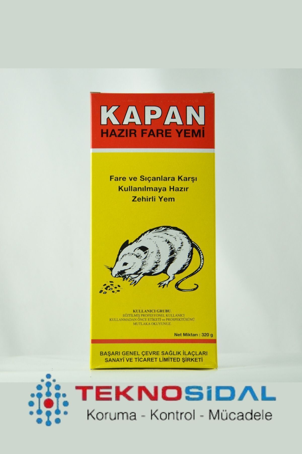 YYB Kapan Hazır Buğday Zehirli Fare Yemi 320 gr