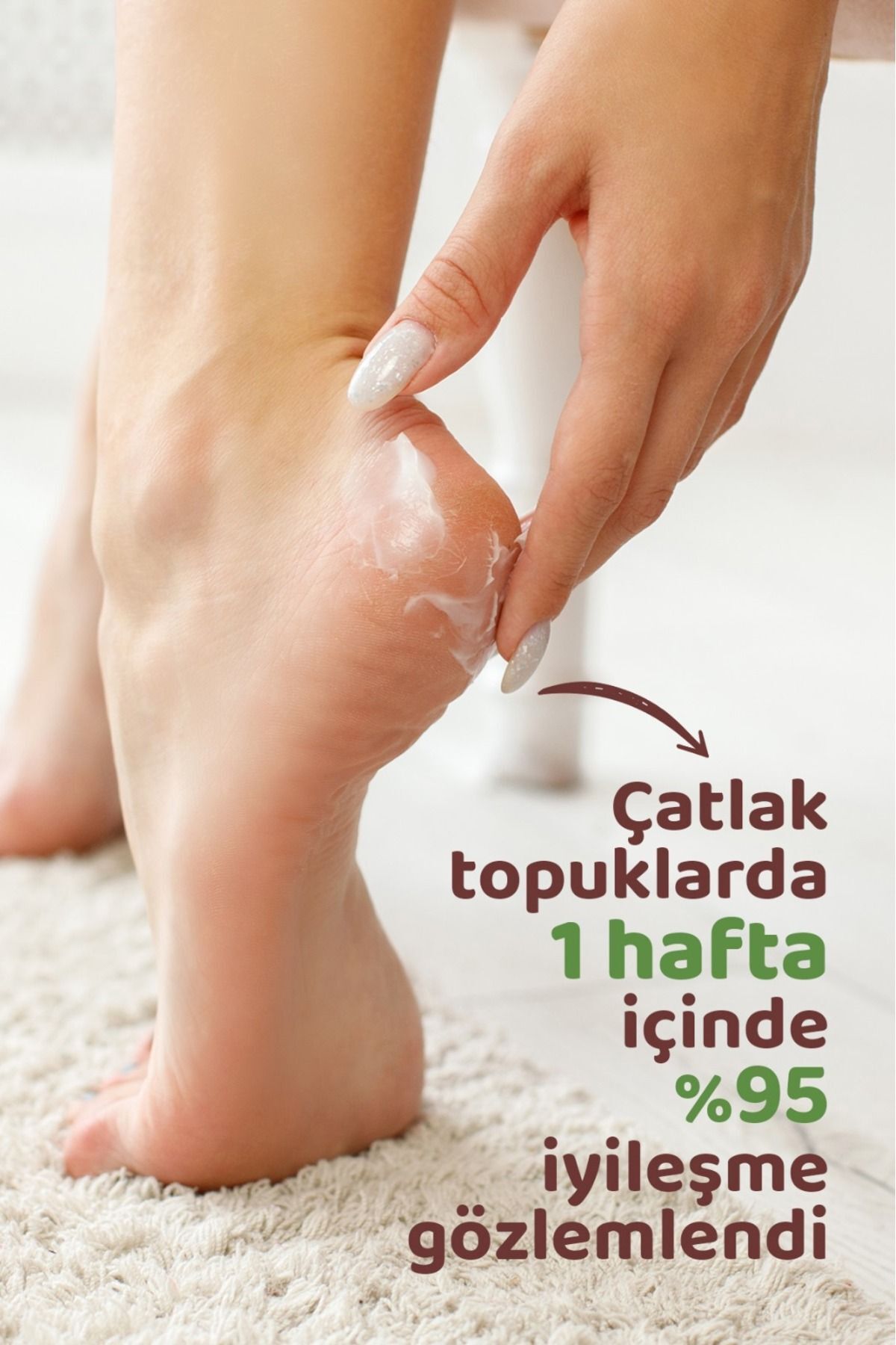 کرم ترمیم کننده ترک و مراقبت پا و پا حاوی 4% لانولین Argan Cure
