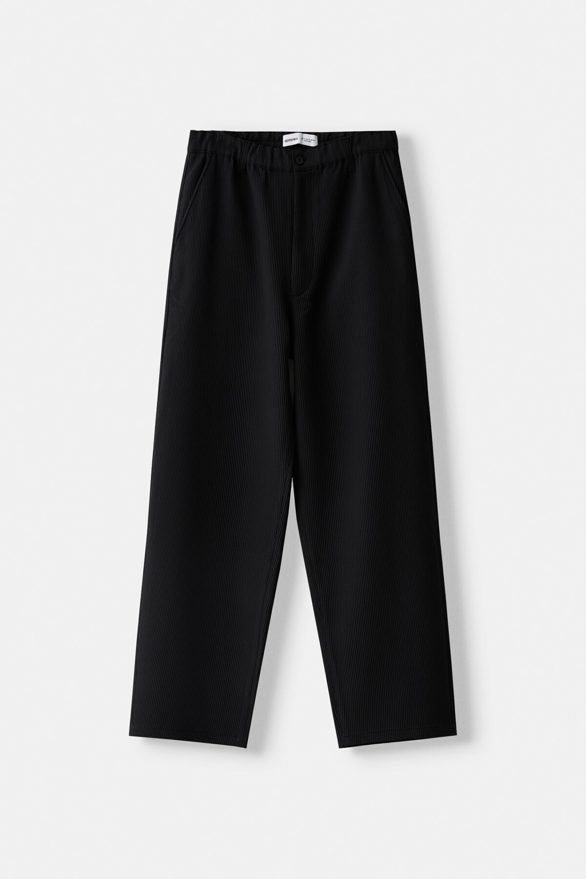 Bershka-Wide Leg Pleated Pants 3