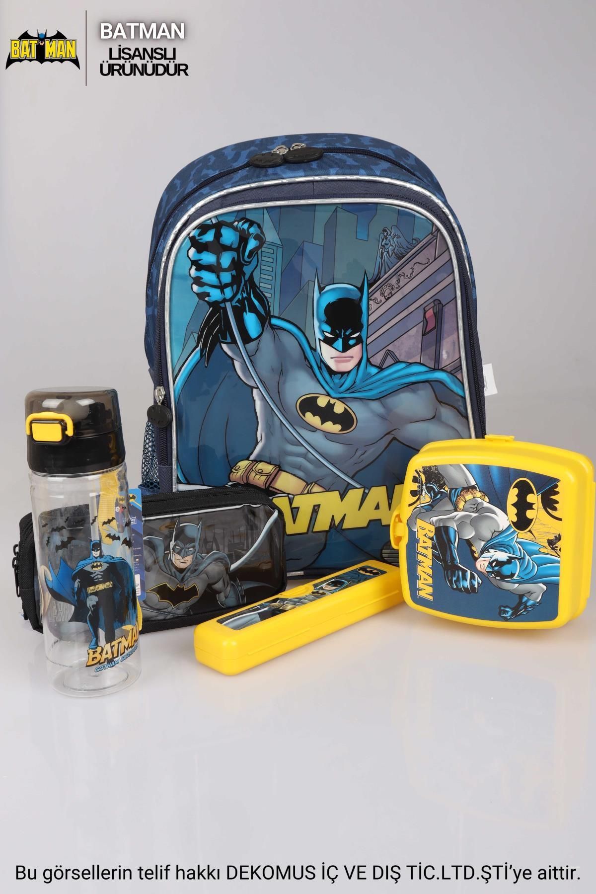 Batman school bag and lunch box deals
