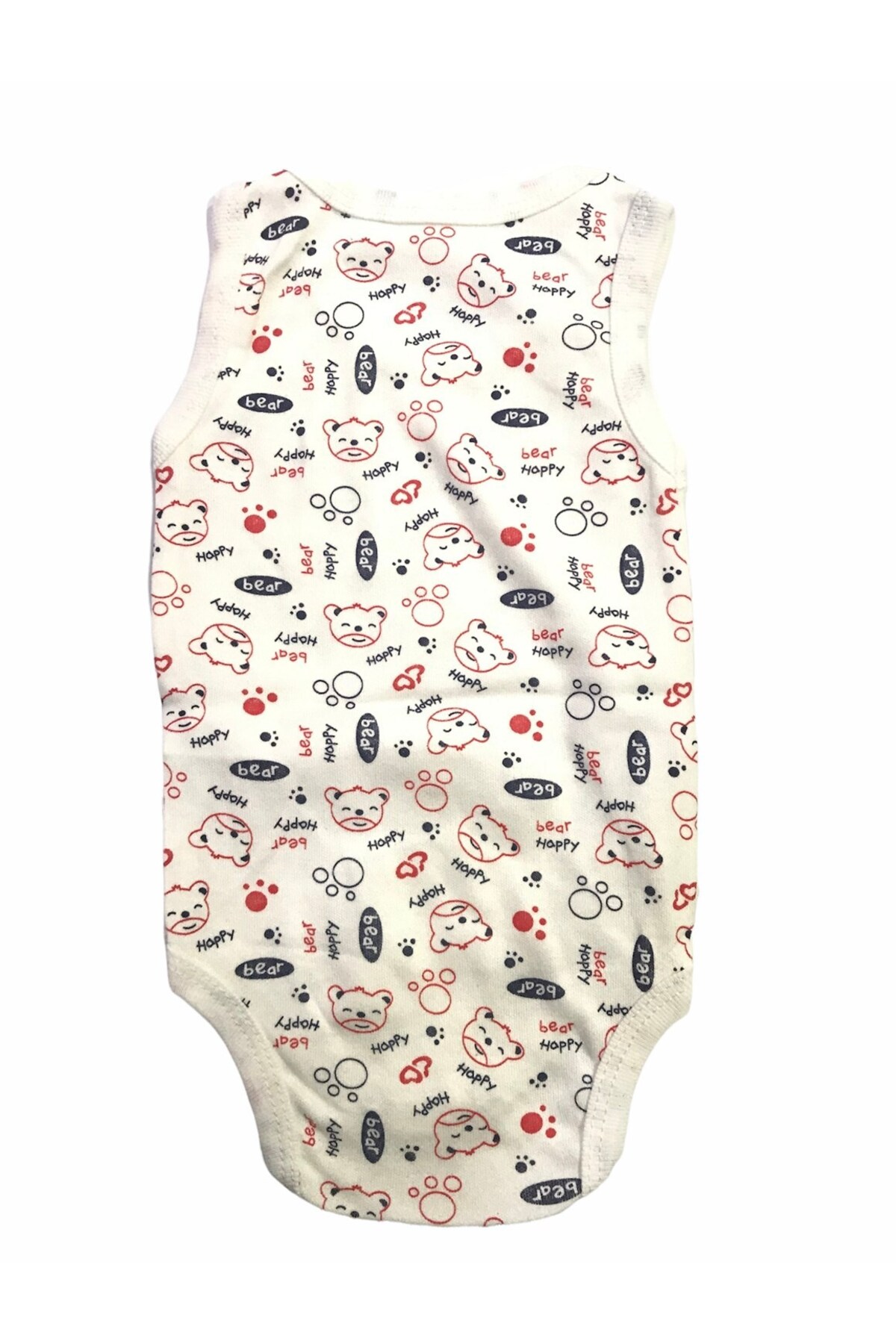 Rany Baby Kids Rany Baby Atlet Body Desenli Interlok Ekru Ayı Desenli fotoğrafı 2 (önizleme)