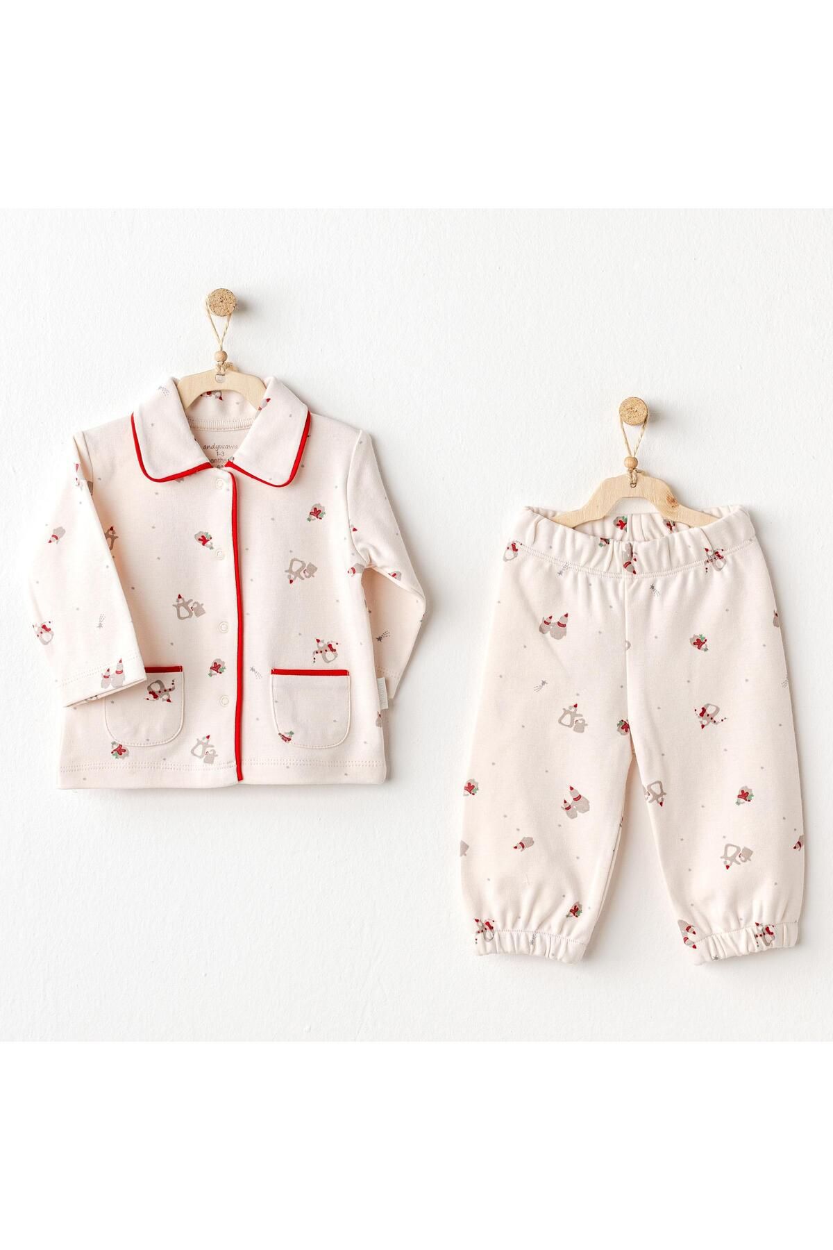 Andy Wawa Bebek Pijama Pajamas Set Pengu n Fiyat Yorumlar Trendyol