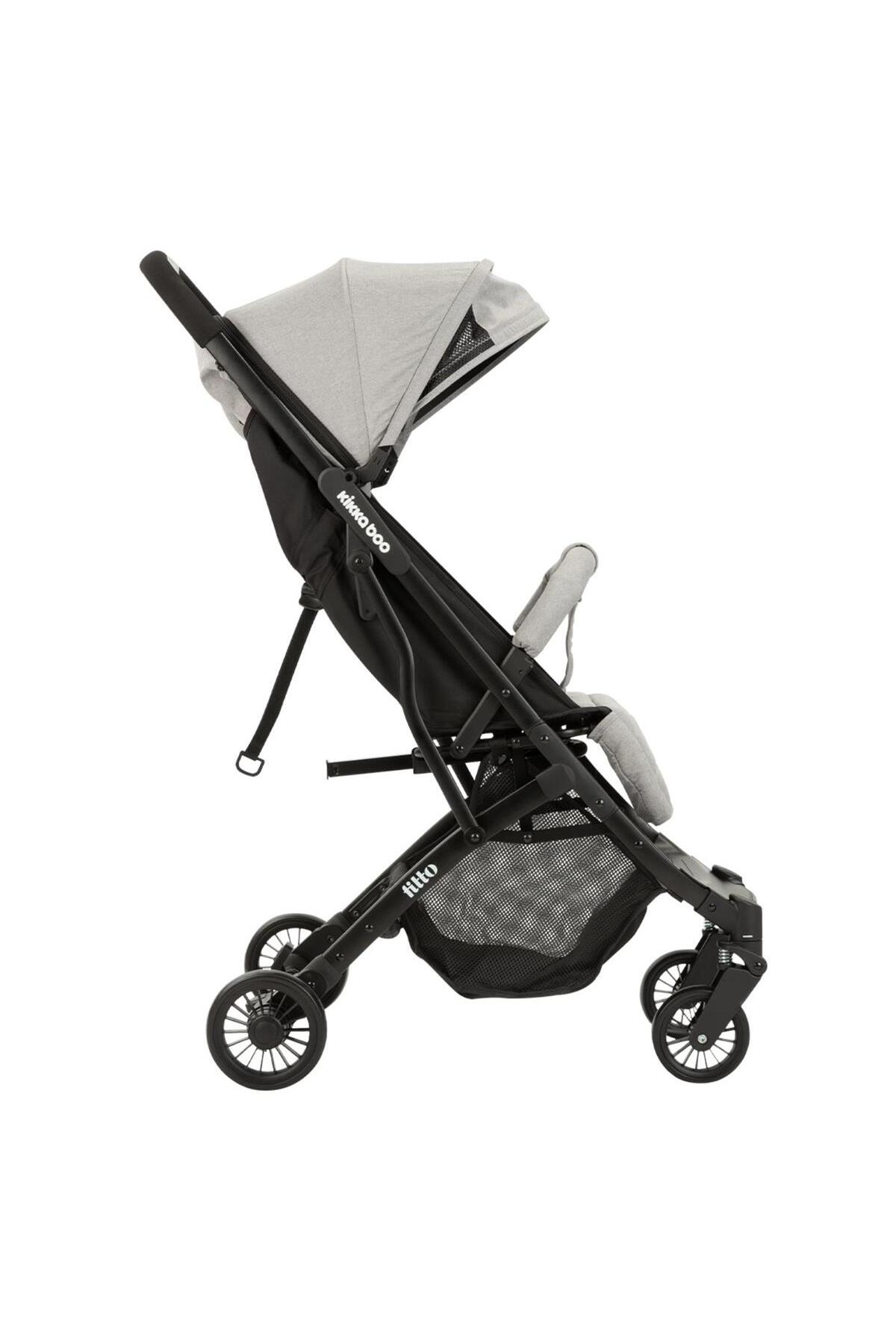 Kikka Boo Fitto Kabin Bebek Arabası Light Grey fotoğrafı 3 (önizleme)